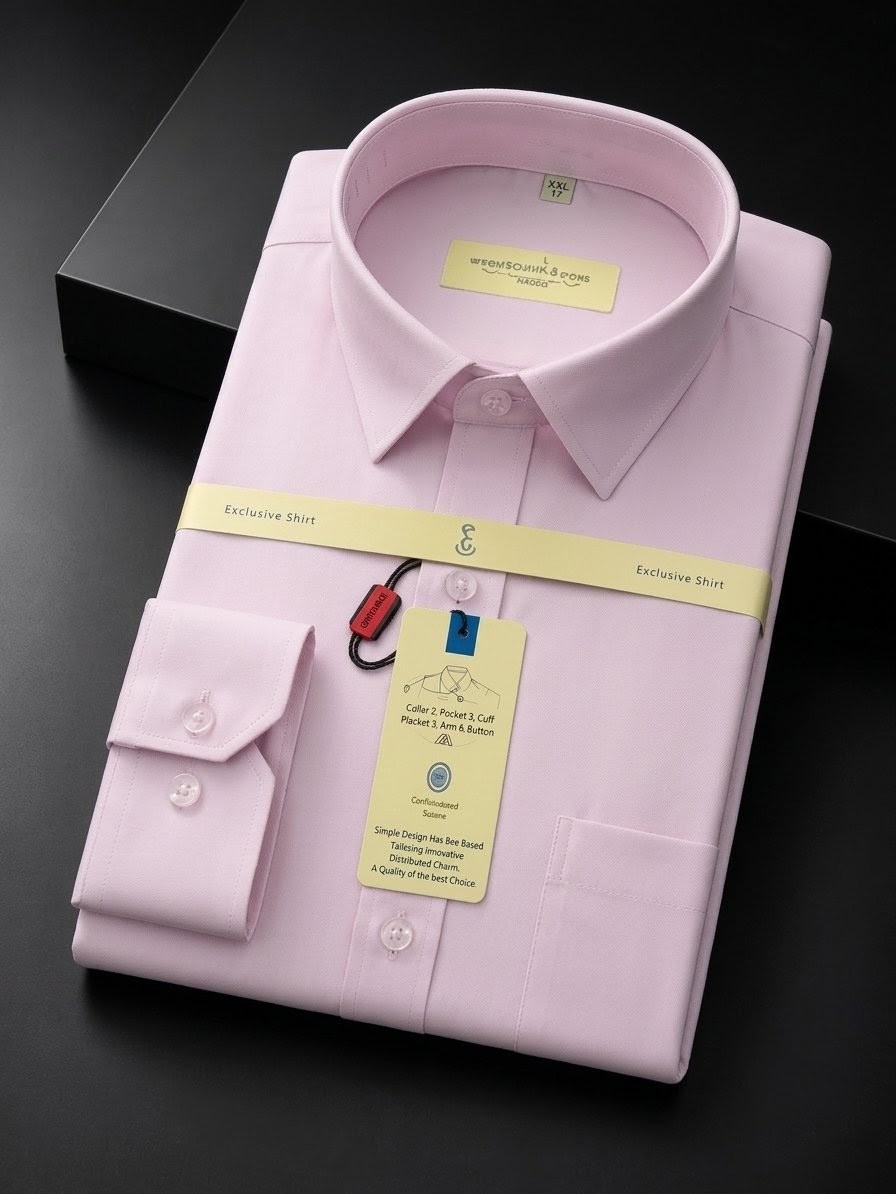 Indian Formal Shirt for Men – 100% Cotton Fabric_img_14