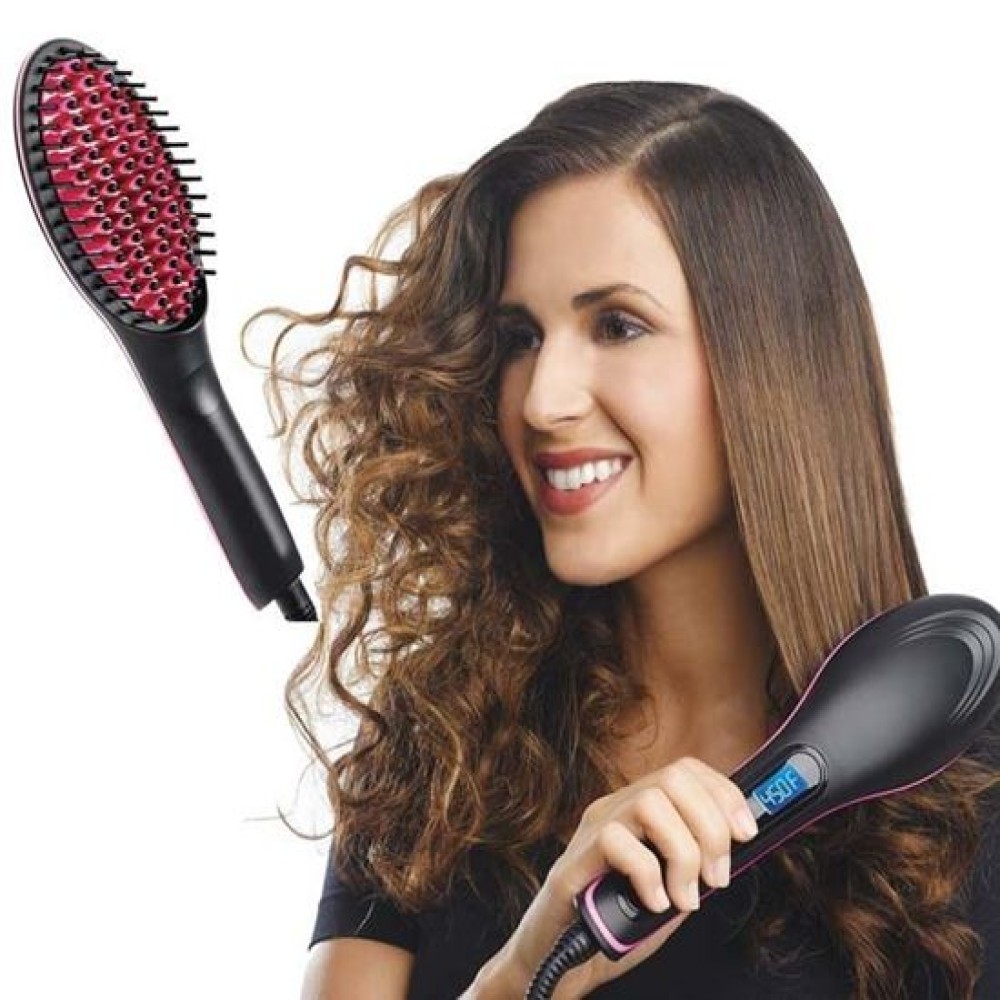 Simply Straight Ceramic Hair Straightening Brush