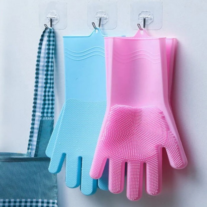 Multi-Purpose Silicone Cleaning Gloves – Dishwashing & Home Cleaning Gloves_img_2