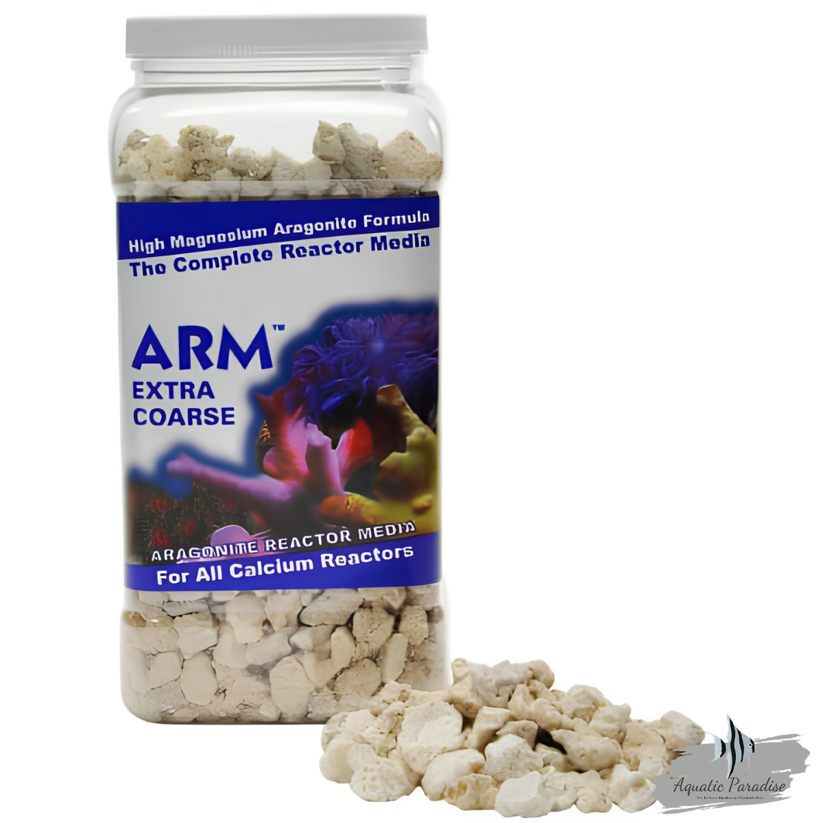 CaribSea A.R.M.™ Extra Coarse Aragonite Calcium Reactor Media (1 Gallon)_img_2