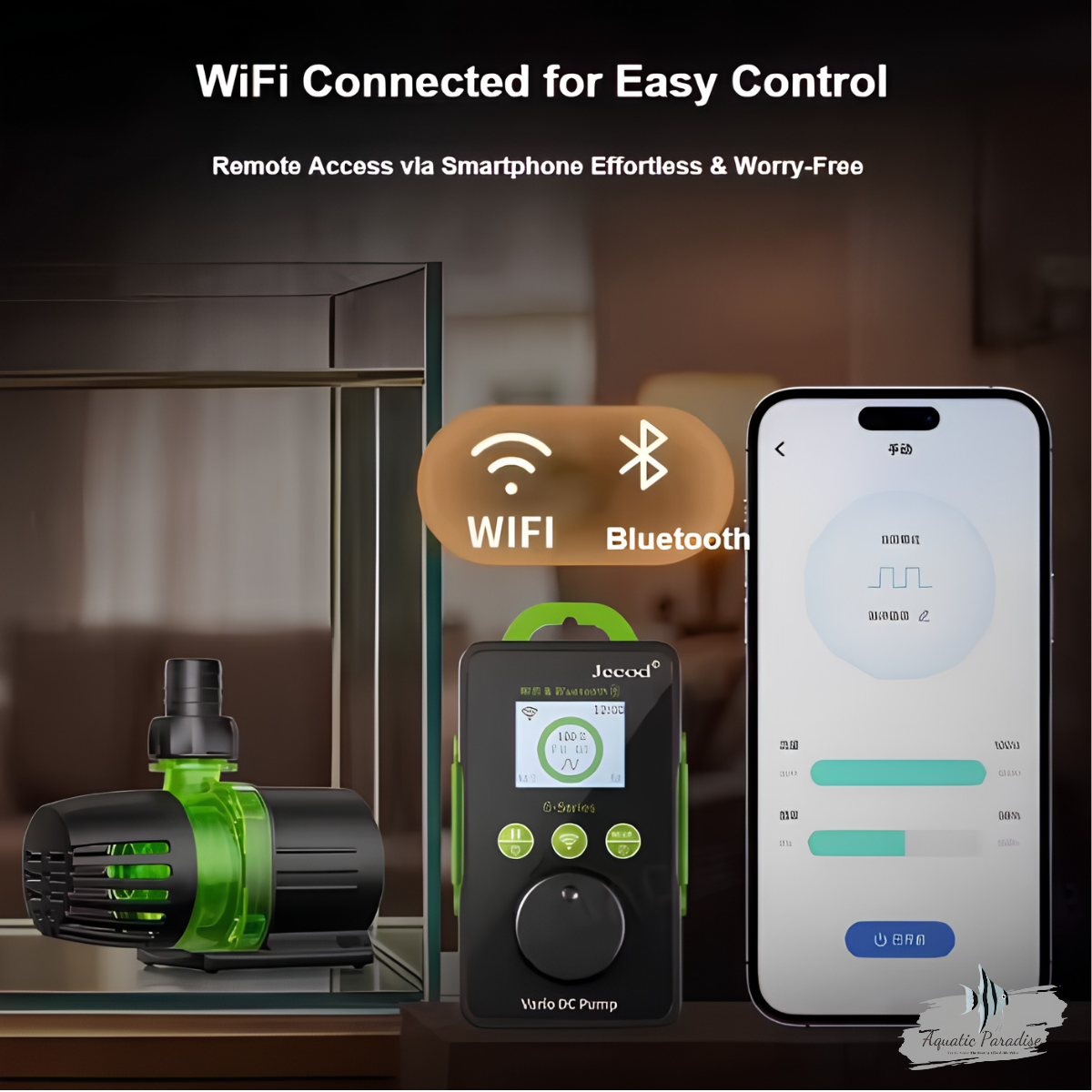 Jebao Intelligent DC Water Return Pump GDP-5500 (WiFi + Bluetooth)