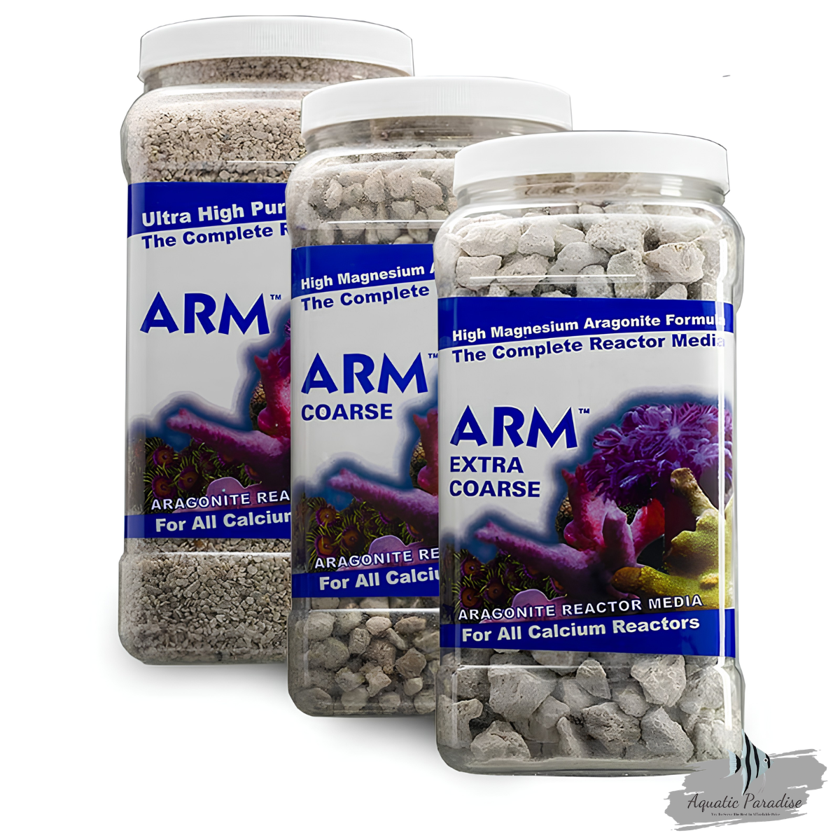 CaribSea A.R.M.™ Extra Coarse Aragonite Calcium Reactor Media (1 Gallon)_img_1