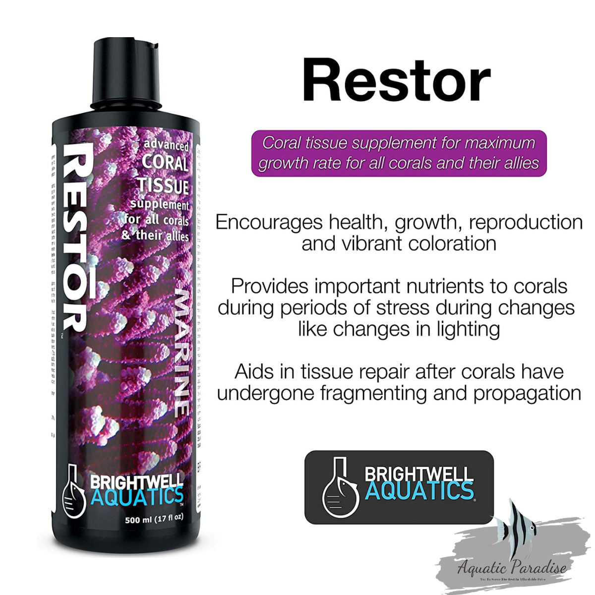 Brightwell Aquatics Restōr 250ml_img_1