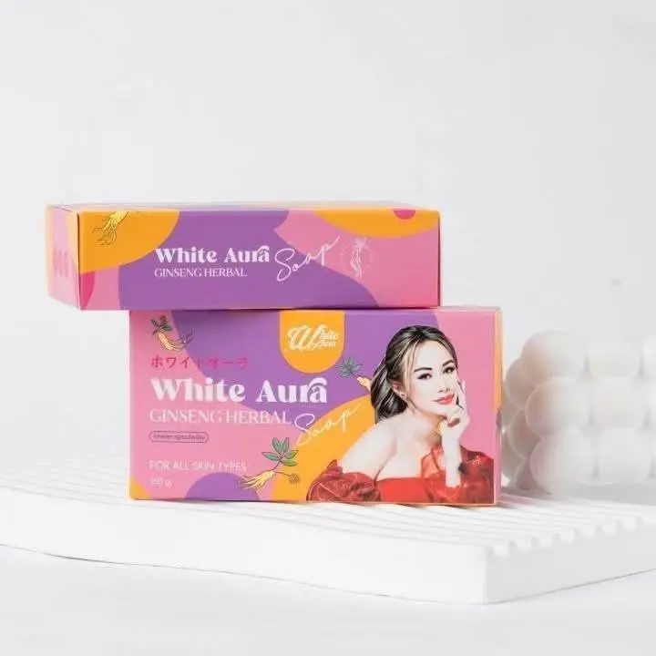 White Aura Ginseng Herbal Soap_img_2