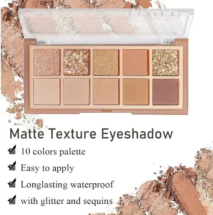 Sweet Mint 10 Color Eyeshadow Palette_img_2