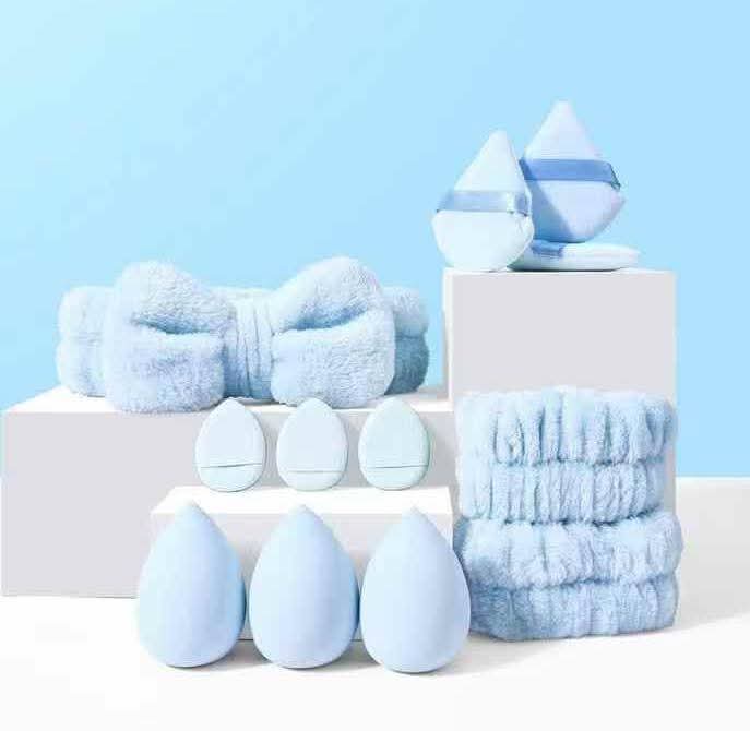 12pcs Makeup Sponge Blender Beauty Eggs set_img_1