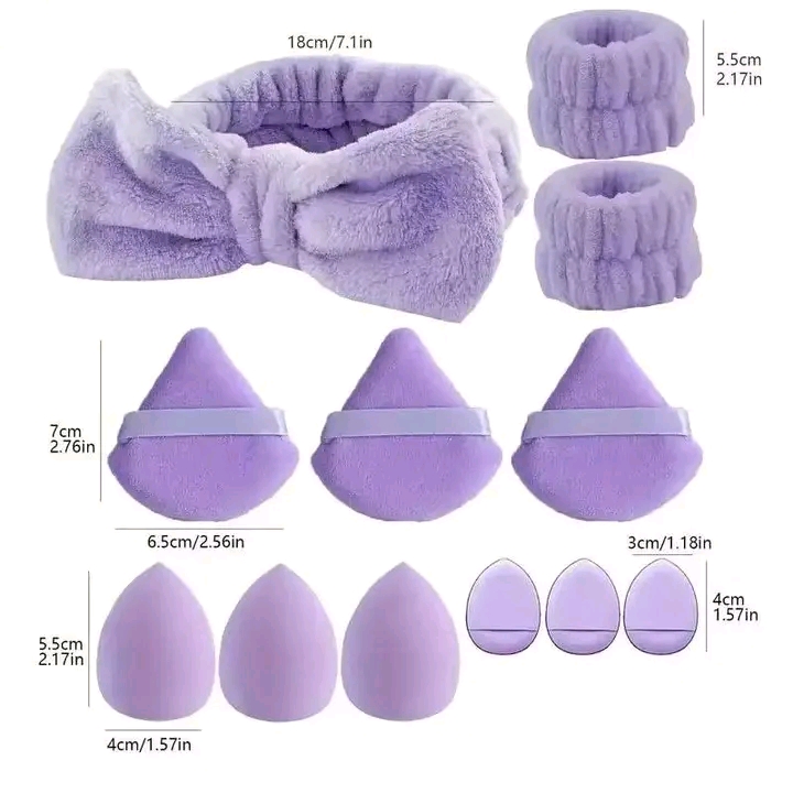 12pcs Makeup Sponge Blender Beauty Eggs set_img_3