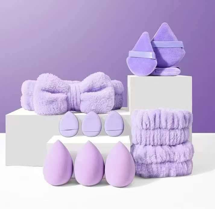 12pcs Makeup Sponge Blender Beauty Eggs set