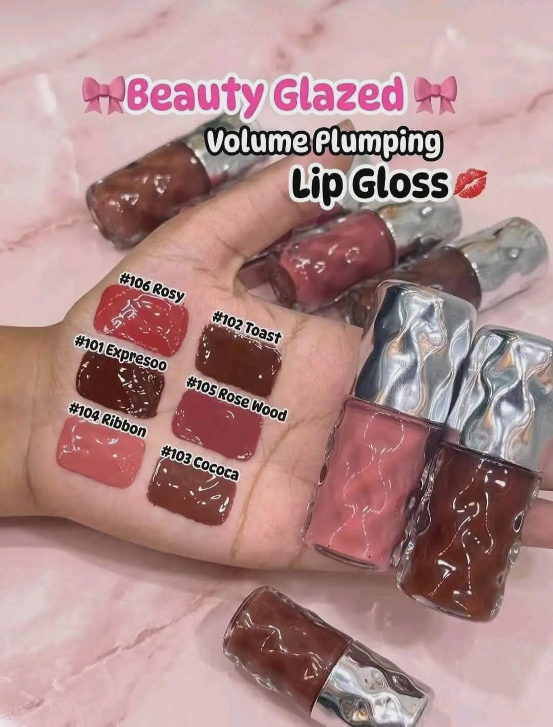 BEAUTY GLAZED✨Volume Plumping Lip Gloss💋