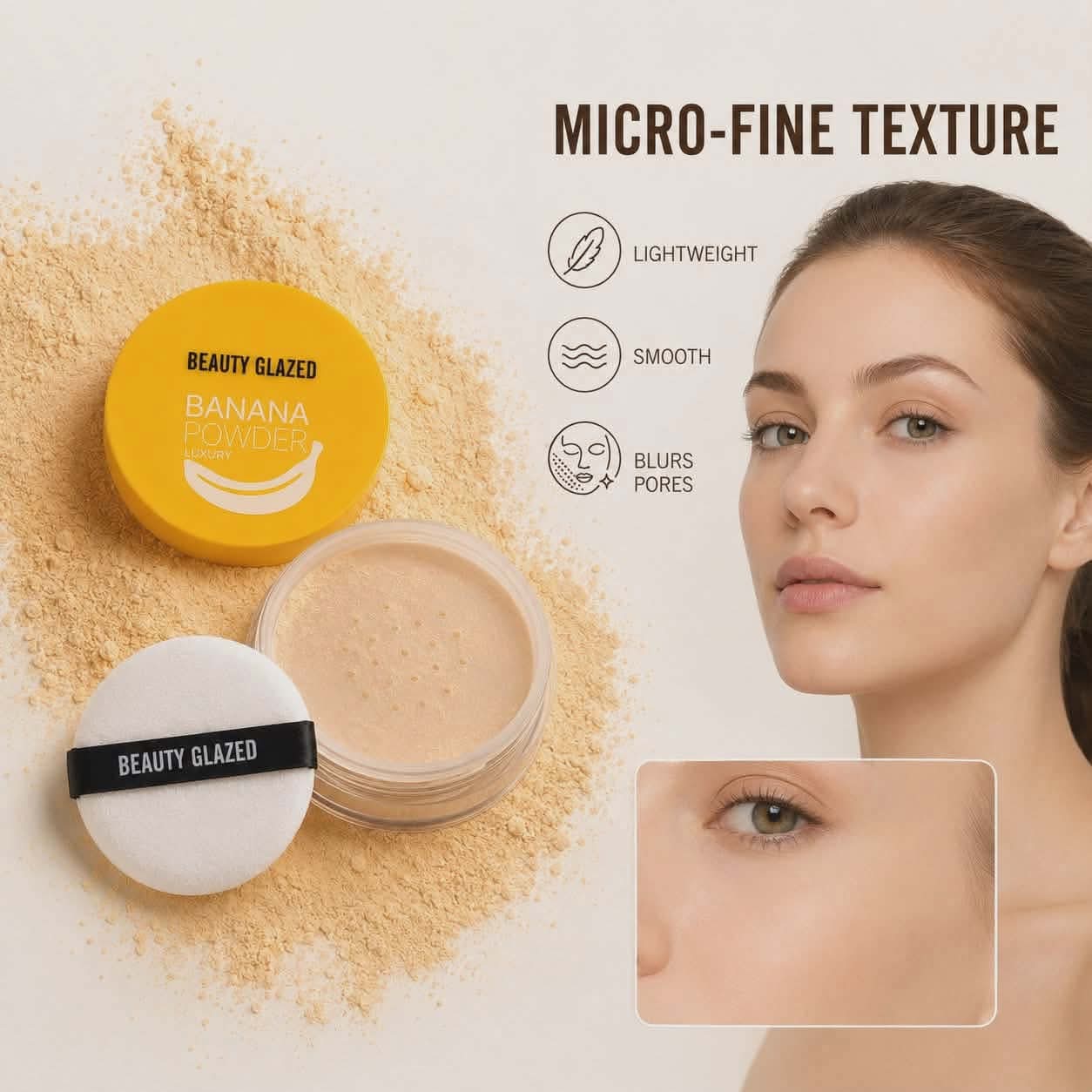 Beauty Glazed Banana Luxury Loose Powder