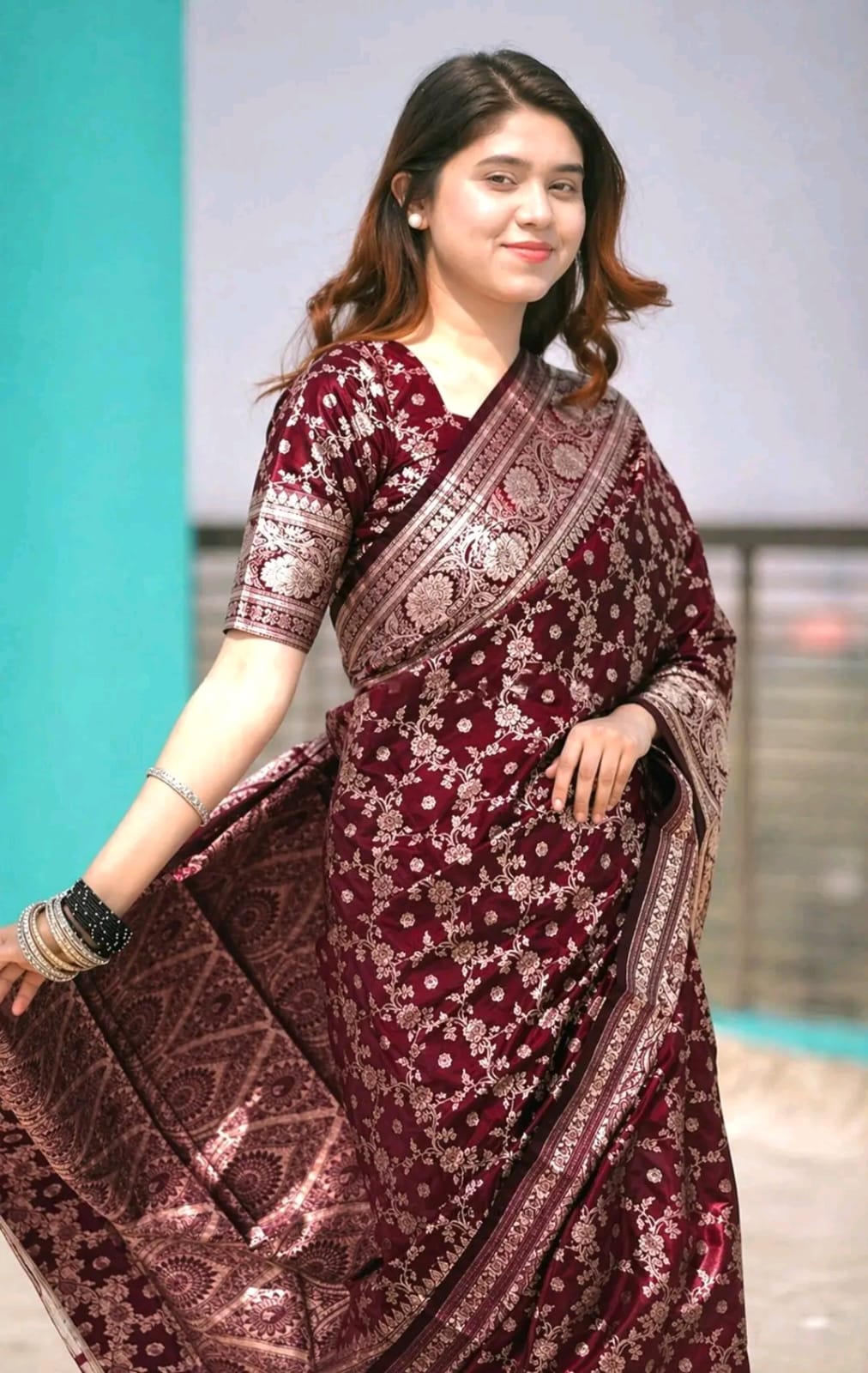 Royal Benaroshi Katan Saree_img_1