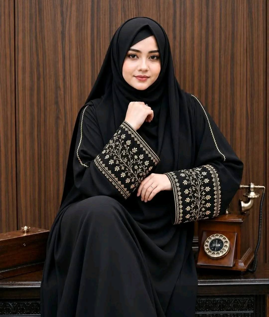 Anzar Embroidery Borka (Only Borka)_img_4