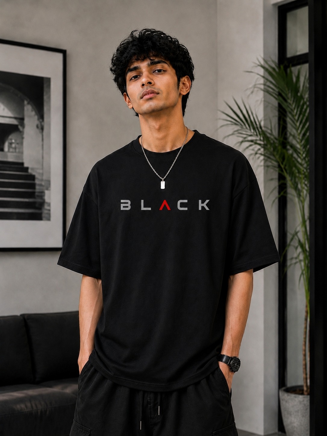 Premium Cotton Drop Shoulder Tshirt_img_3