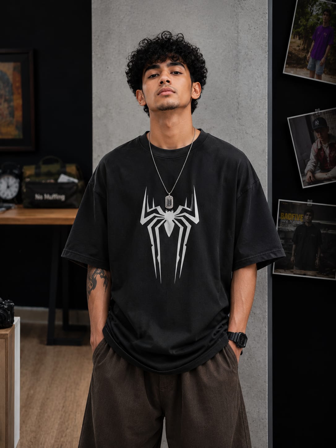 Premium Cotton Drop Shoulder Tshirt_img_10