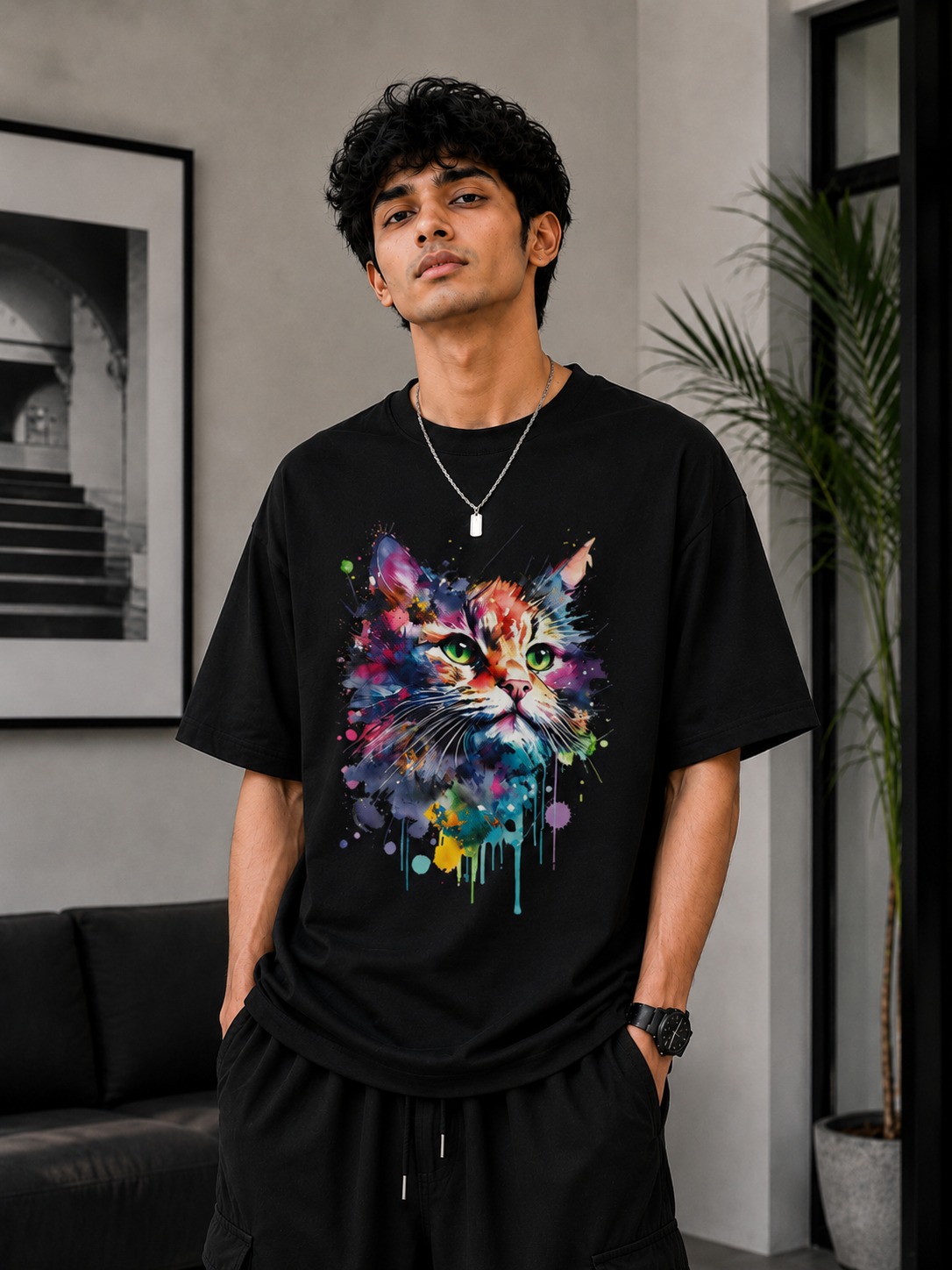 Premium Cotton Drop Shoulder Tshirt_img_11