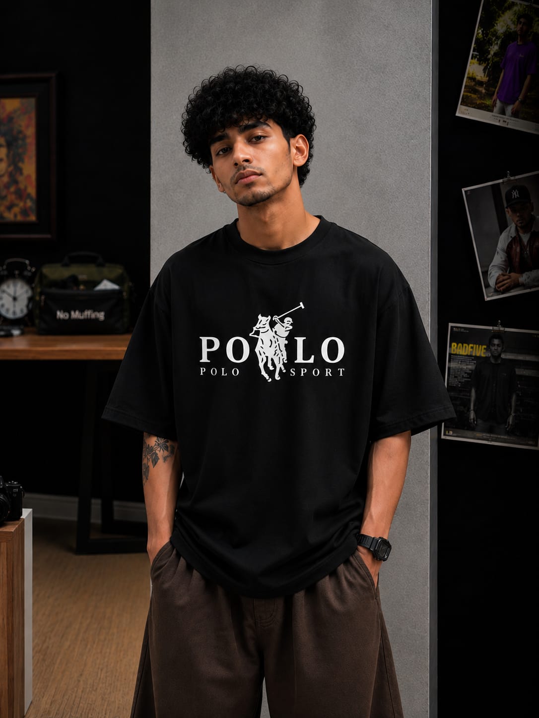 Premium Cotton Drop Shoulder Tshirt_img_8
