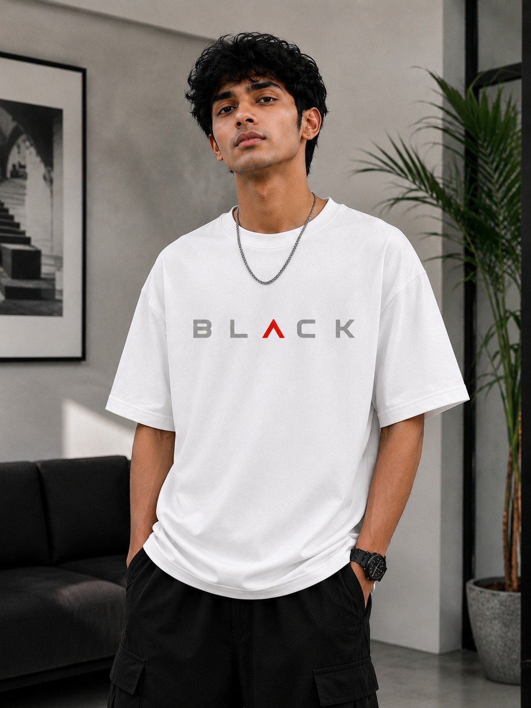 Premium Cotton Drop Shoulder Tshirt_img_2