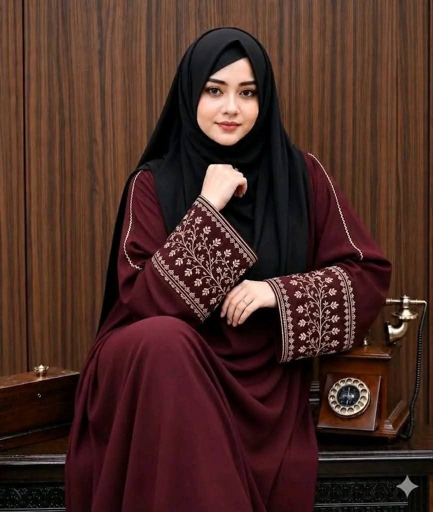Anzar Embroidery Borka (Only Borka)_img_2