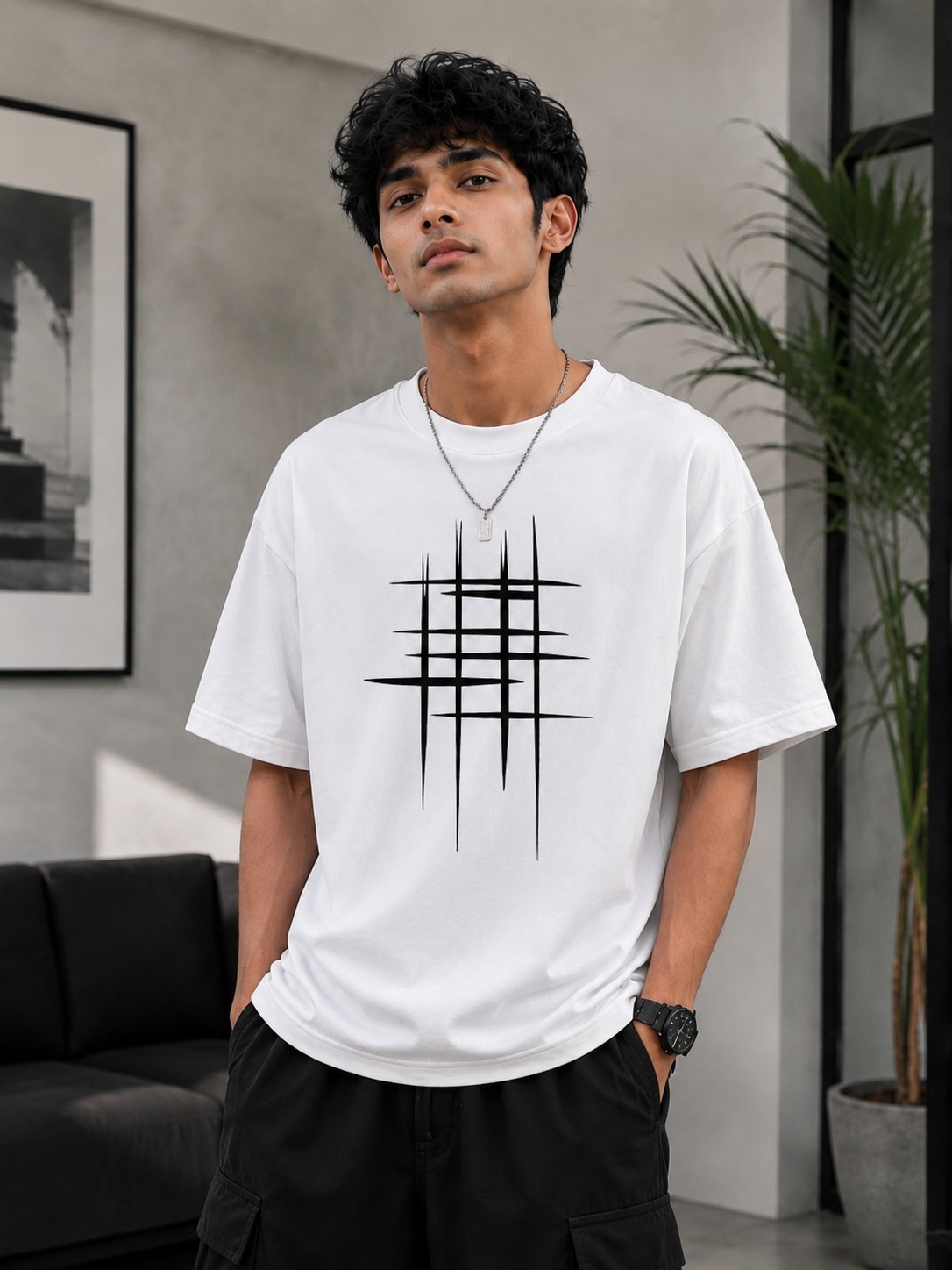 Premium Cotton Drop Shoulder Tshirt_img_7