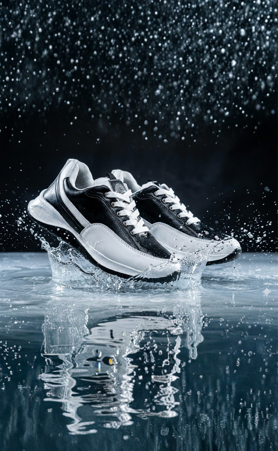 Ultra-Lite Premium Sneakers: Soft-Sole Black & White_img_5