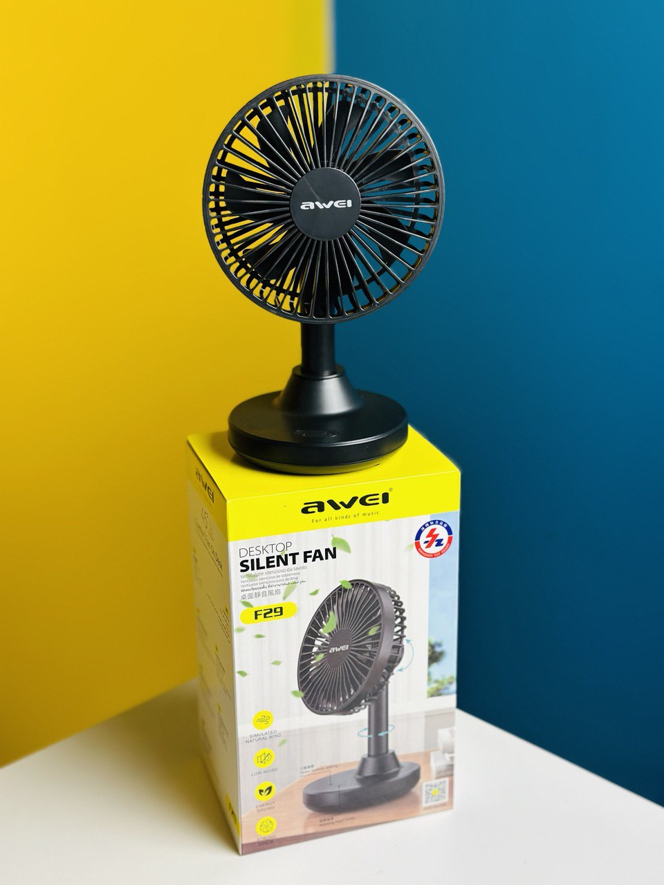 Awei F29 Rechargeable fan