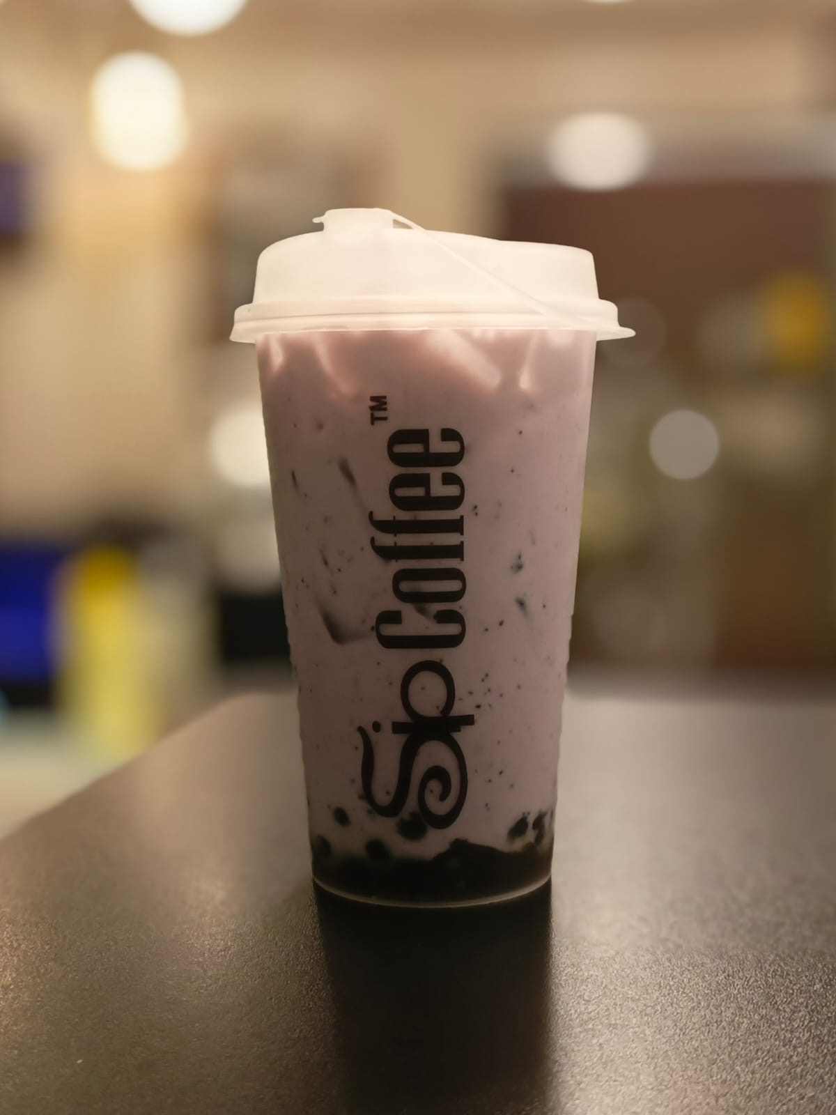 Blueberry Boba Milk