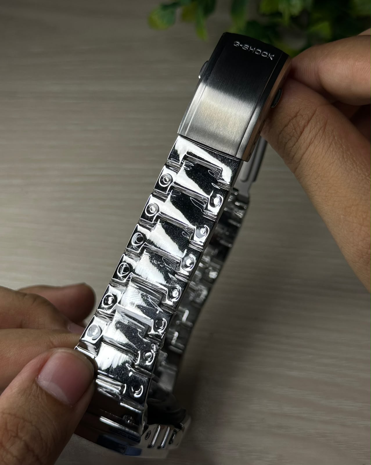 GSHOCK GM2100 | CHAIN SERIES |SILVER CHAIN BLACK DIAL (SEMI AAA)_img_5