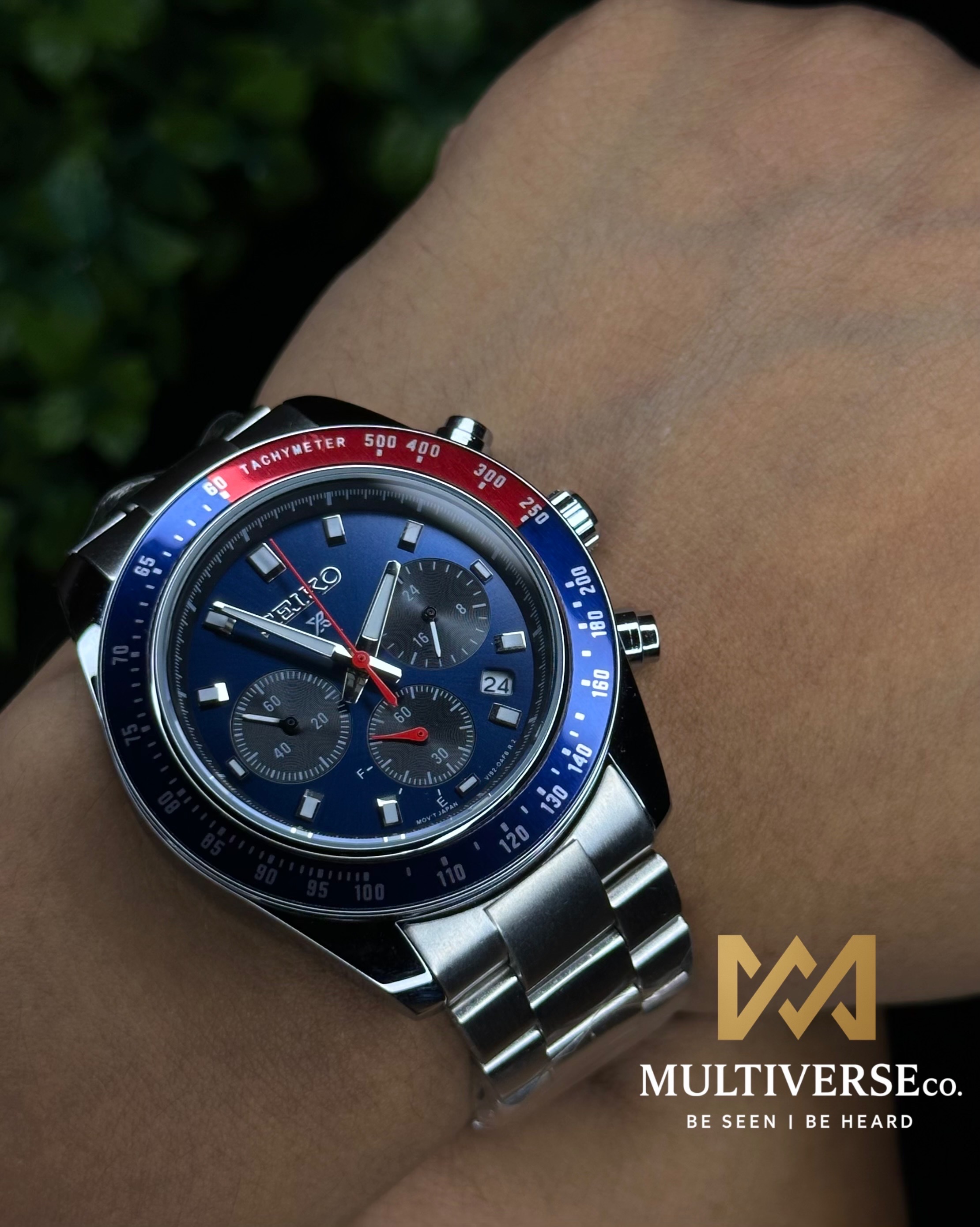 SEIKO PROSPEX SPEEDTIMER CHRONOGRAPH BLUE SUB BLUE DIAL (AA)_img_3
