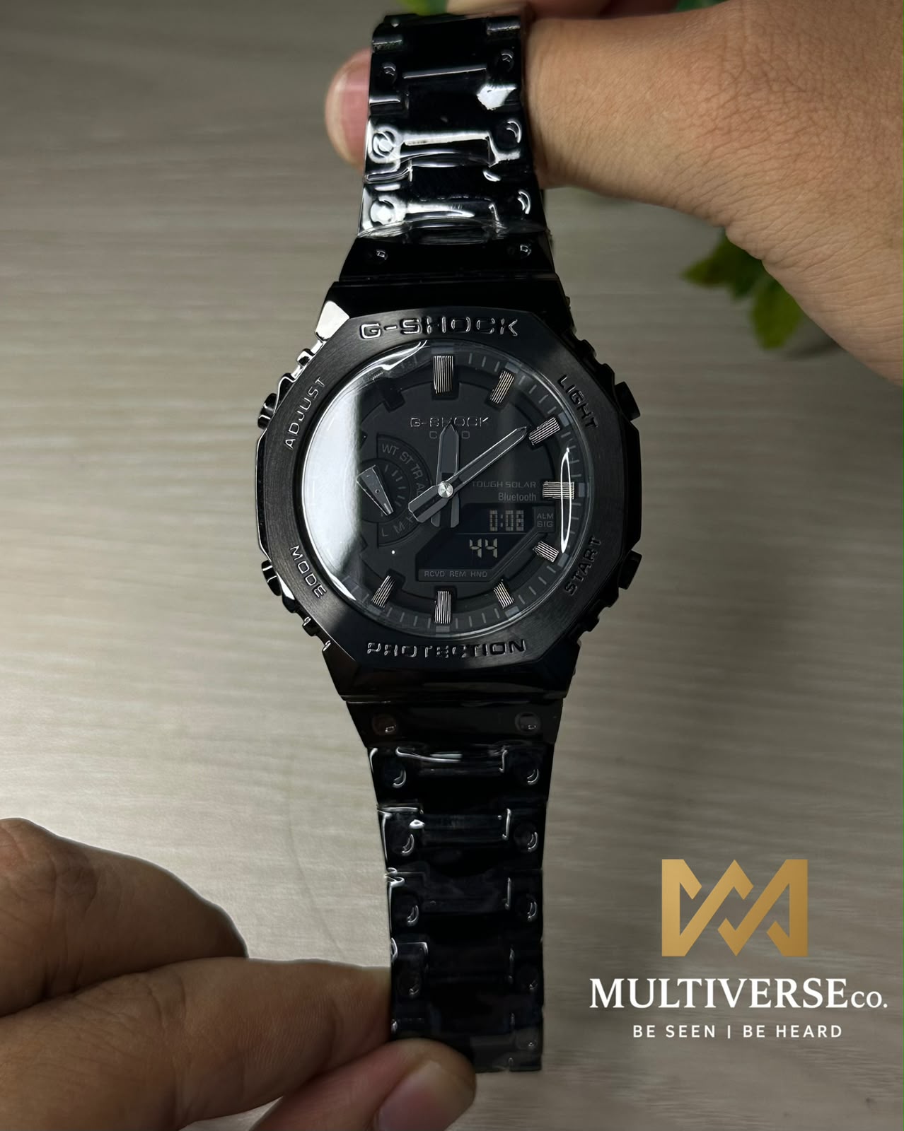 GSHOCK GM2100 | CHAIN SERIES | BLACK CHAIN BLACK DIAL (SEMI AAA)_img_4