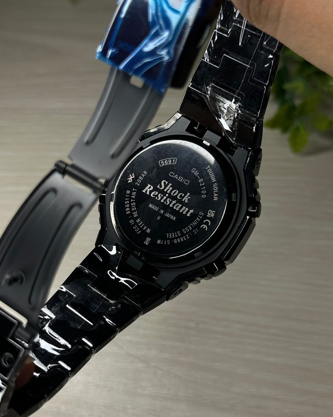 GSHOCK GM2100 | CHAIN SERIES | BLACK CHAIN BLACK DIAL (SEMI AAA)_img_3