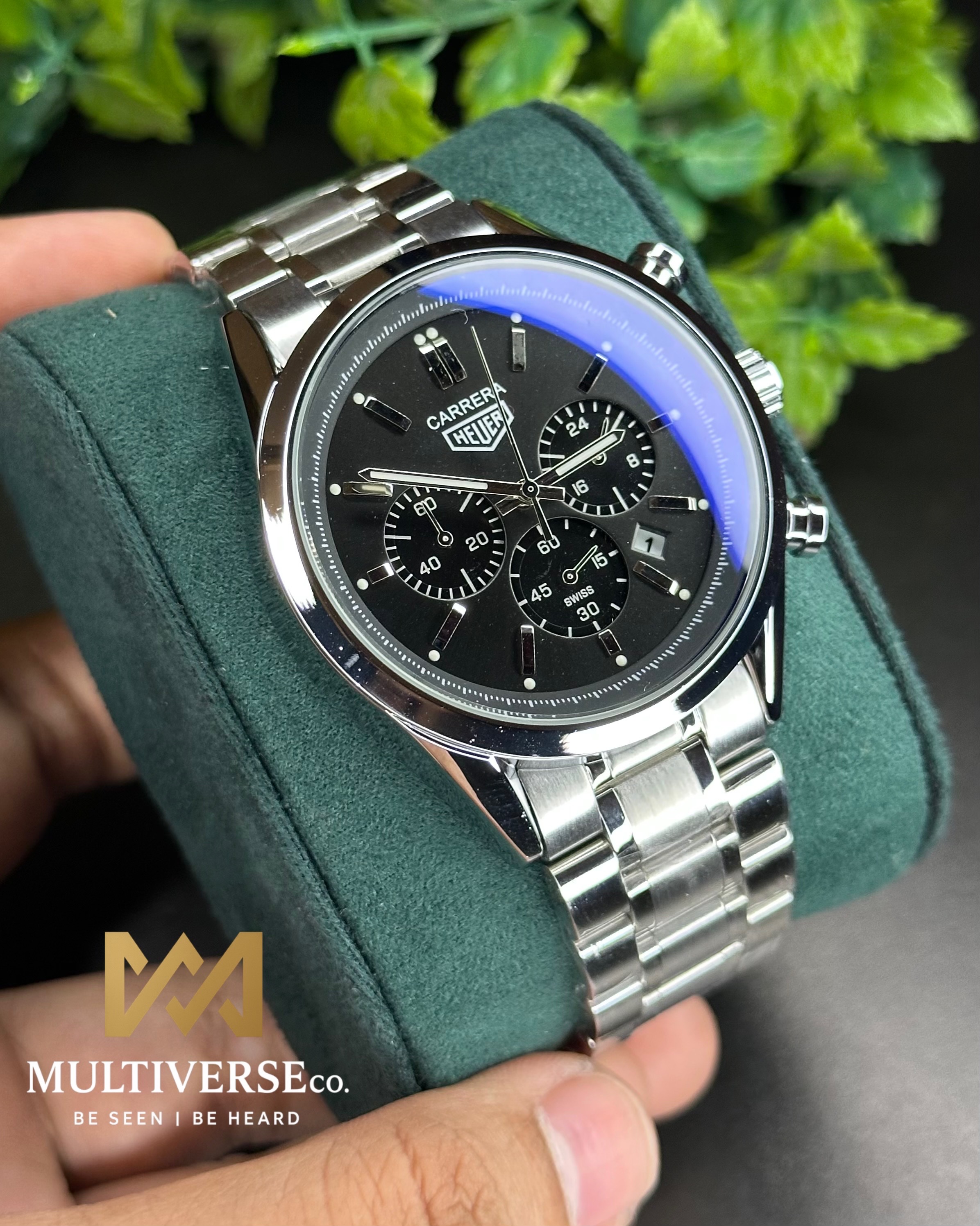 TAG HEUER CARRERA CHRONOGRAPH BLACK DIAL (AA)_img_4