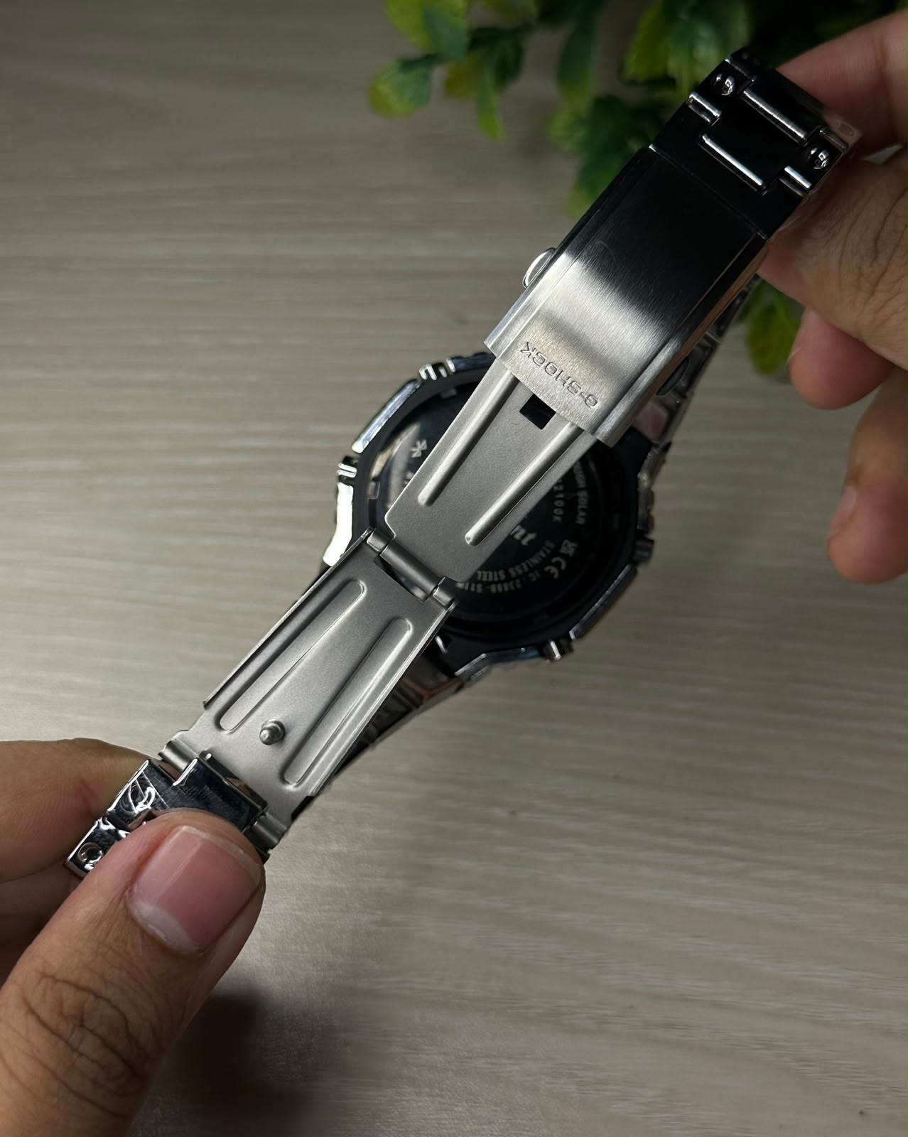GSHOCK GM2100 | CHAIN SERIES | BLACK CHAIN BLACK DIAL (SEMI AAA)_img_8