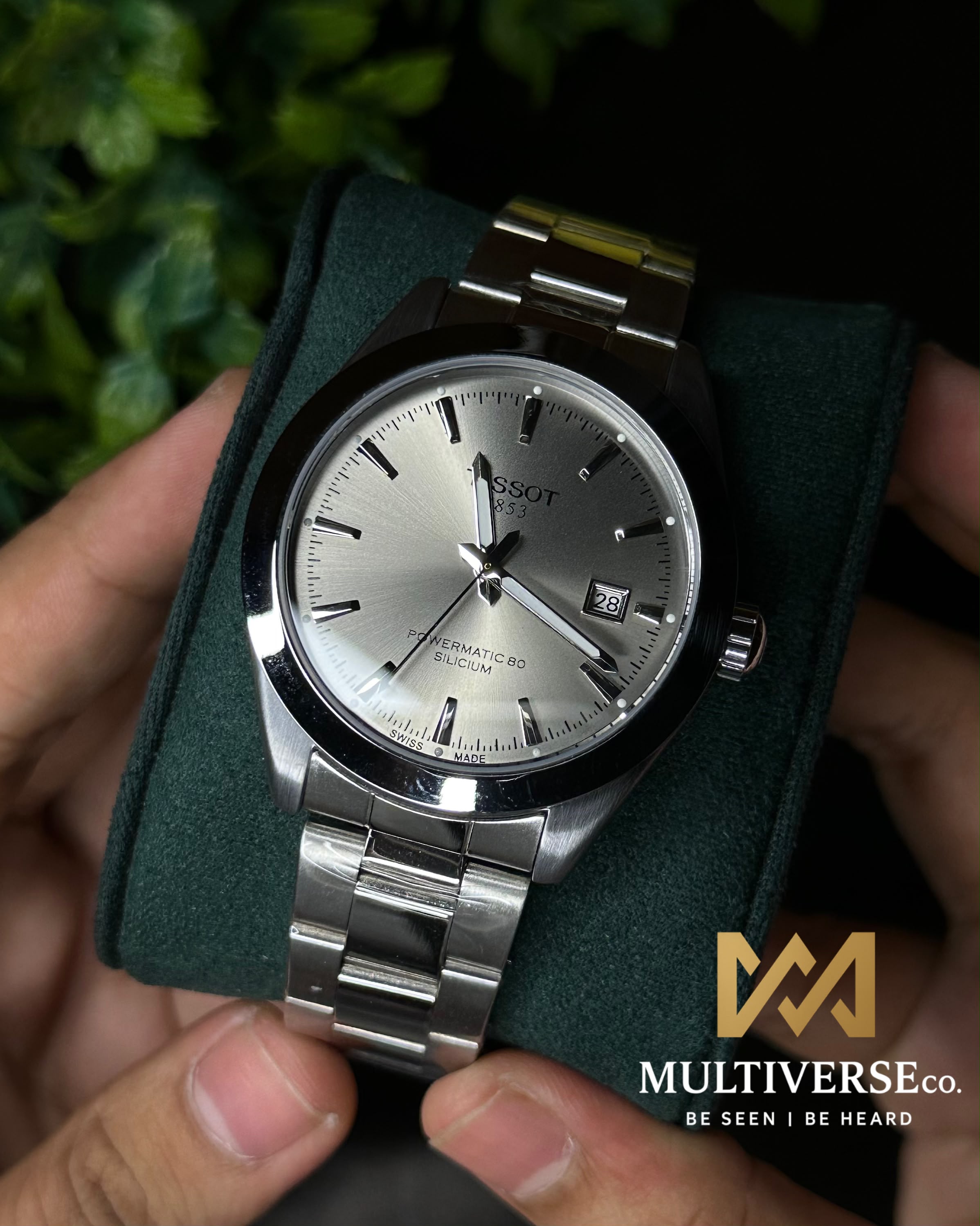 TISSOT GENTLEMAN POWERMATIC 80 SILICUM GREY DIAL