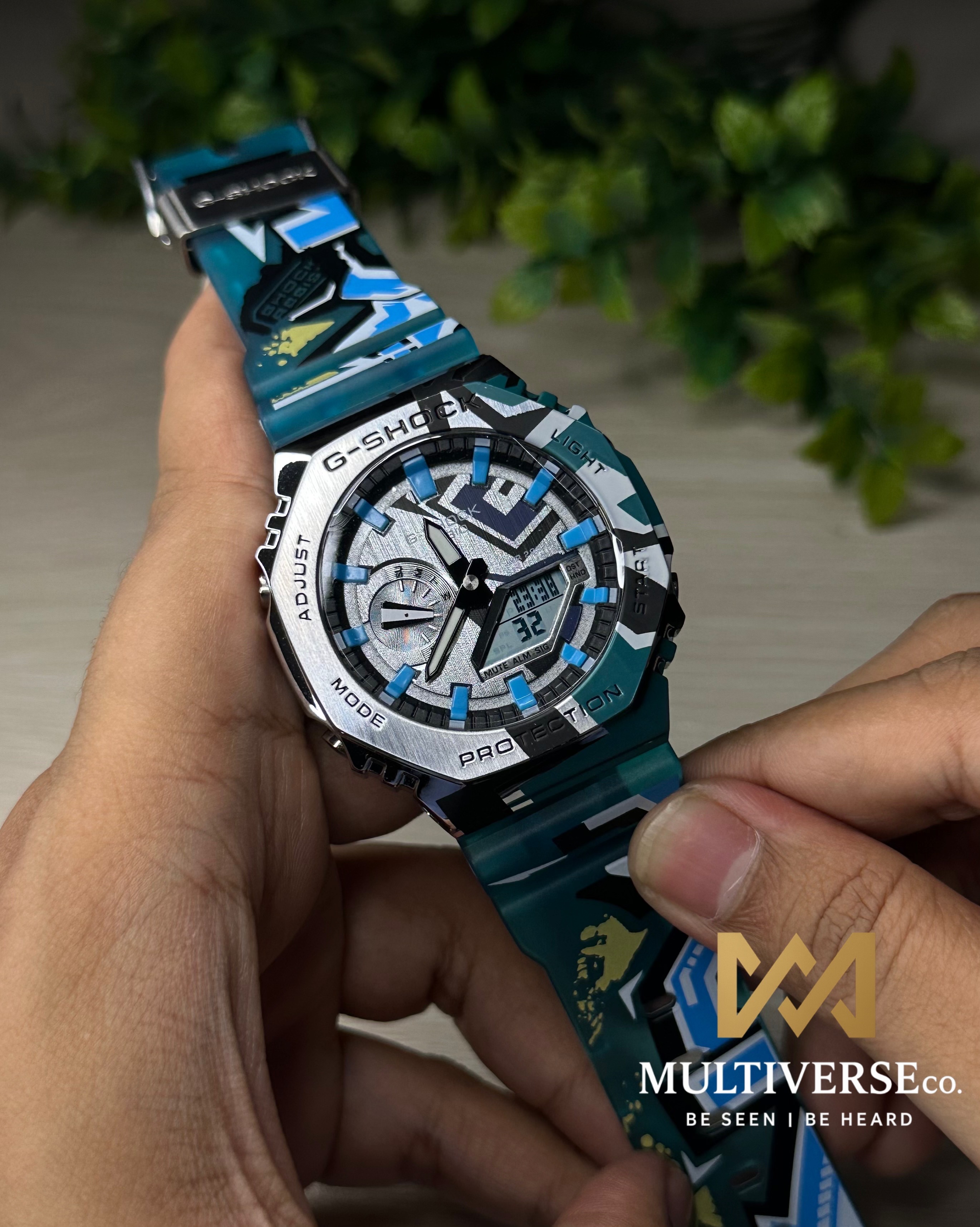 GSHOCK GM2100 | STREET FASHION |BLUE (AAA)_img_0