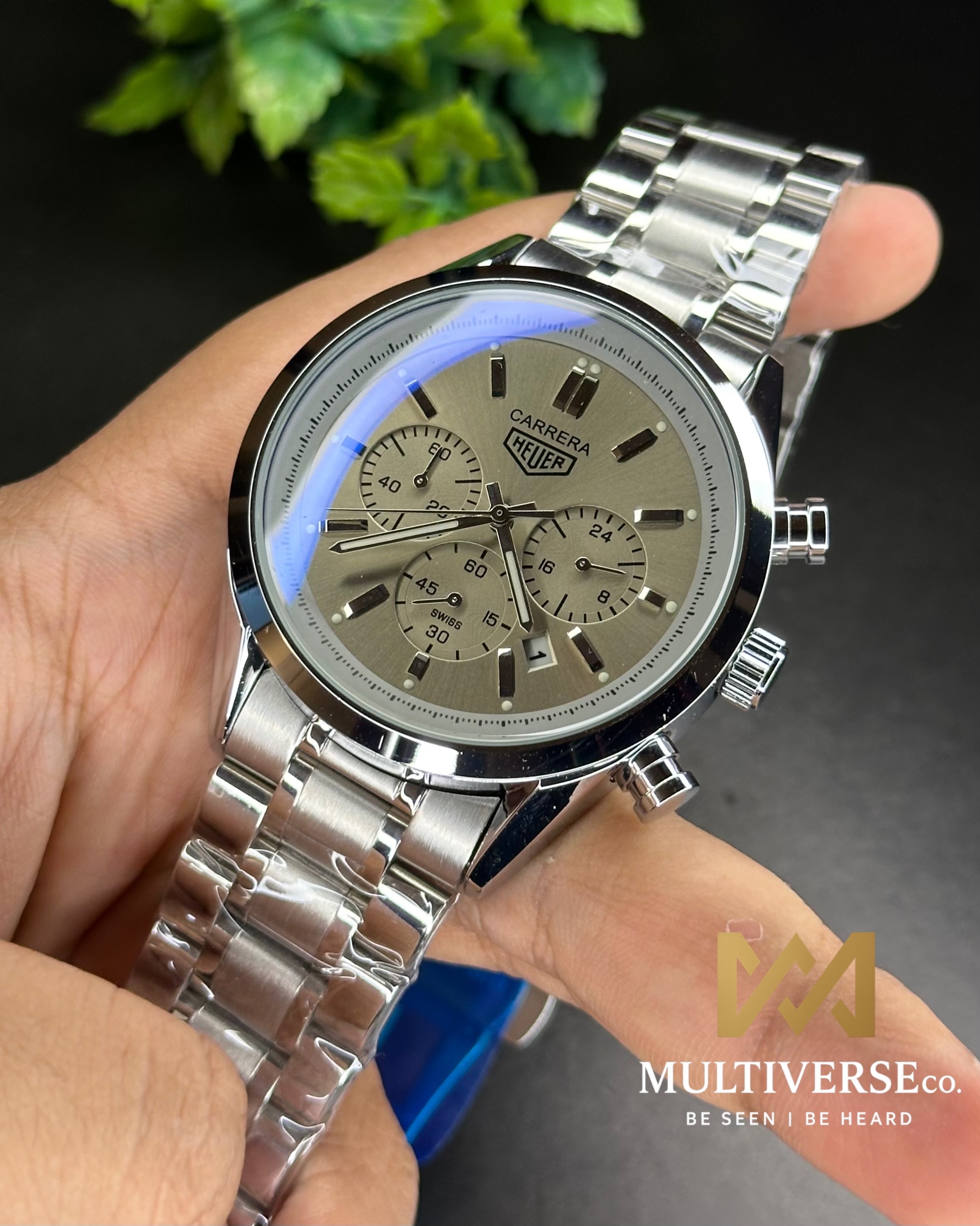 TAG HEUER CARRERA CHRONOGRAPH GREY DIAL (AA)_img_2