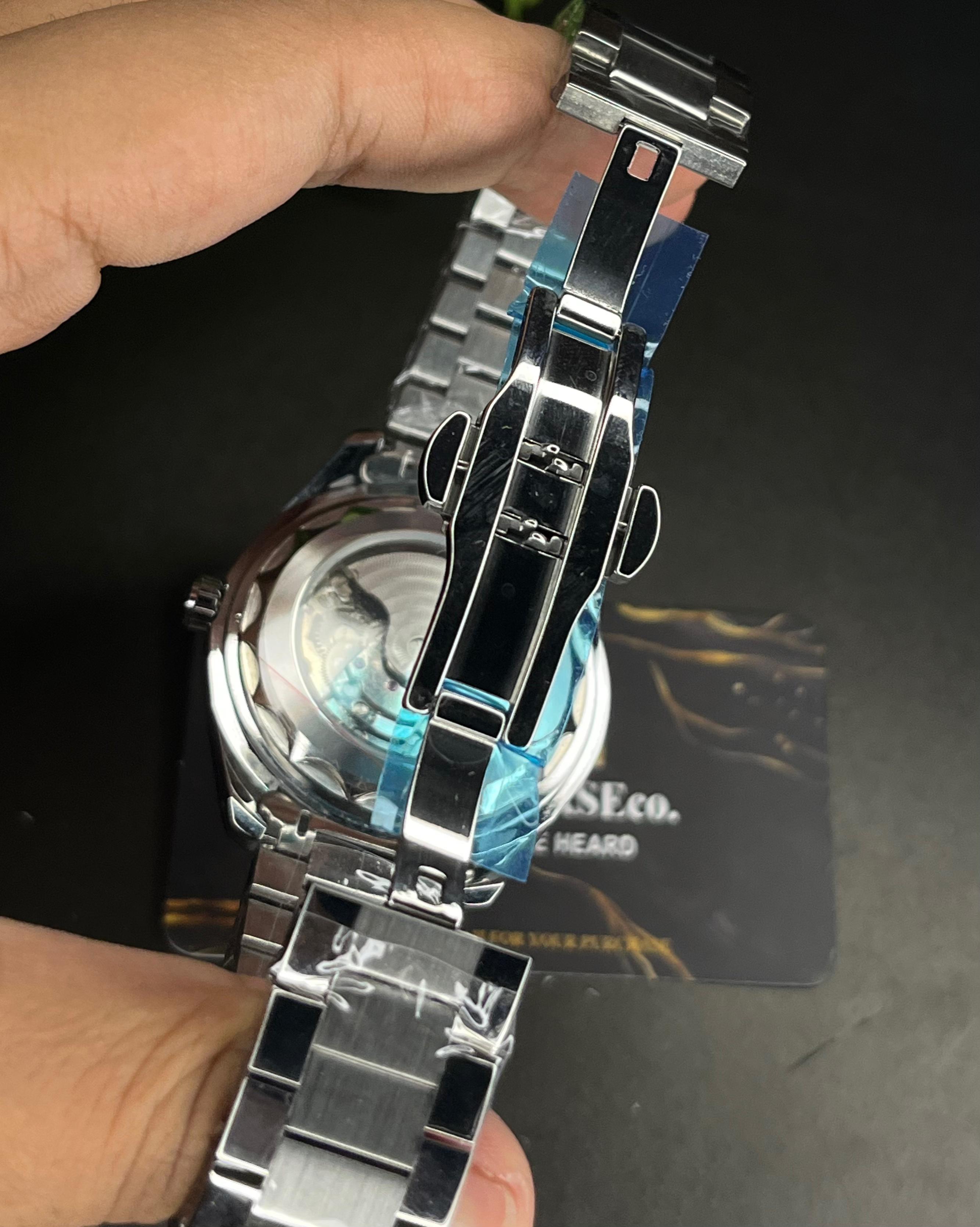 OMEGA AQUA TERRA SHADES GREEN AUTOMATIC (SEMI AAA)_img_3