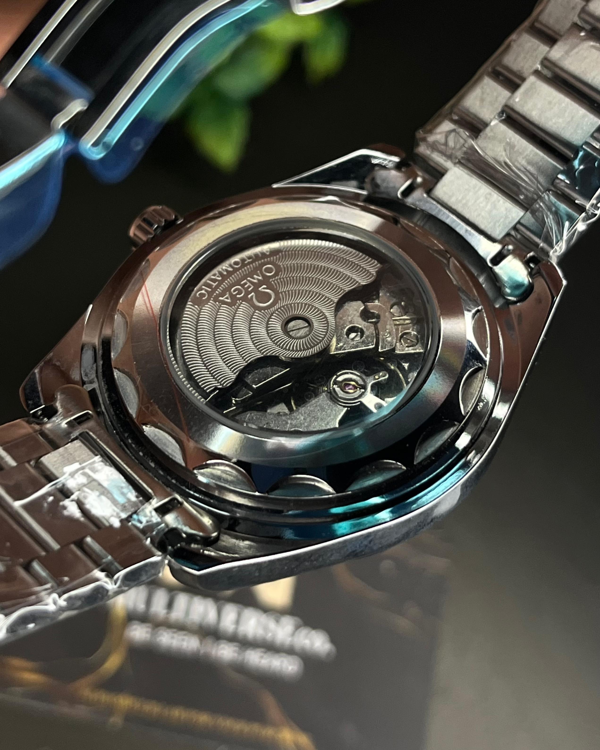OMEGA AQUA TERRA SHADES GREEN AUTOMATIC (SEMI AAA)_img_2