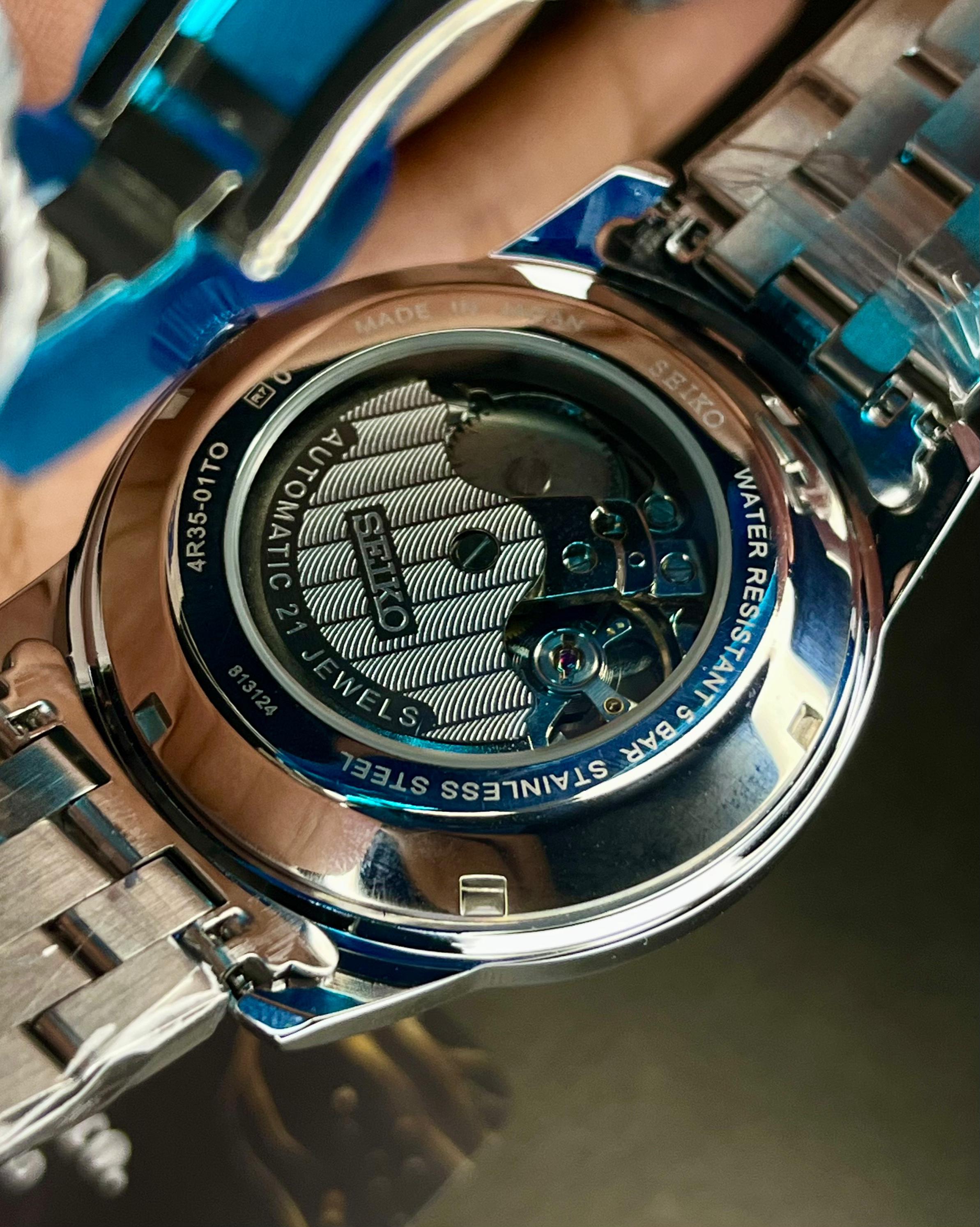 SEIKO PRESAGE OPEN HEART RED AUTOMATIC (SEMI AAA)_img_3