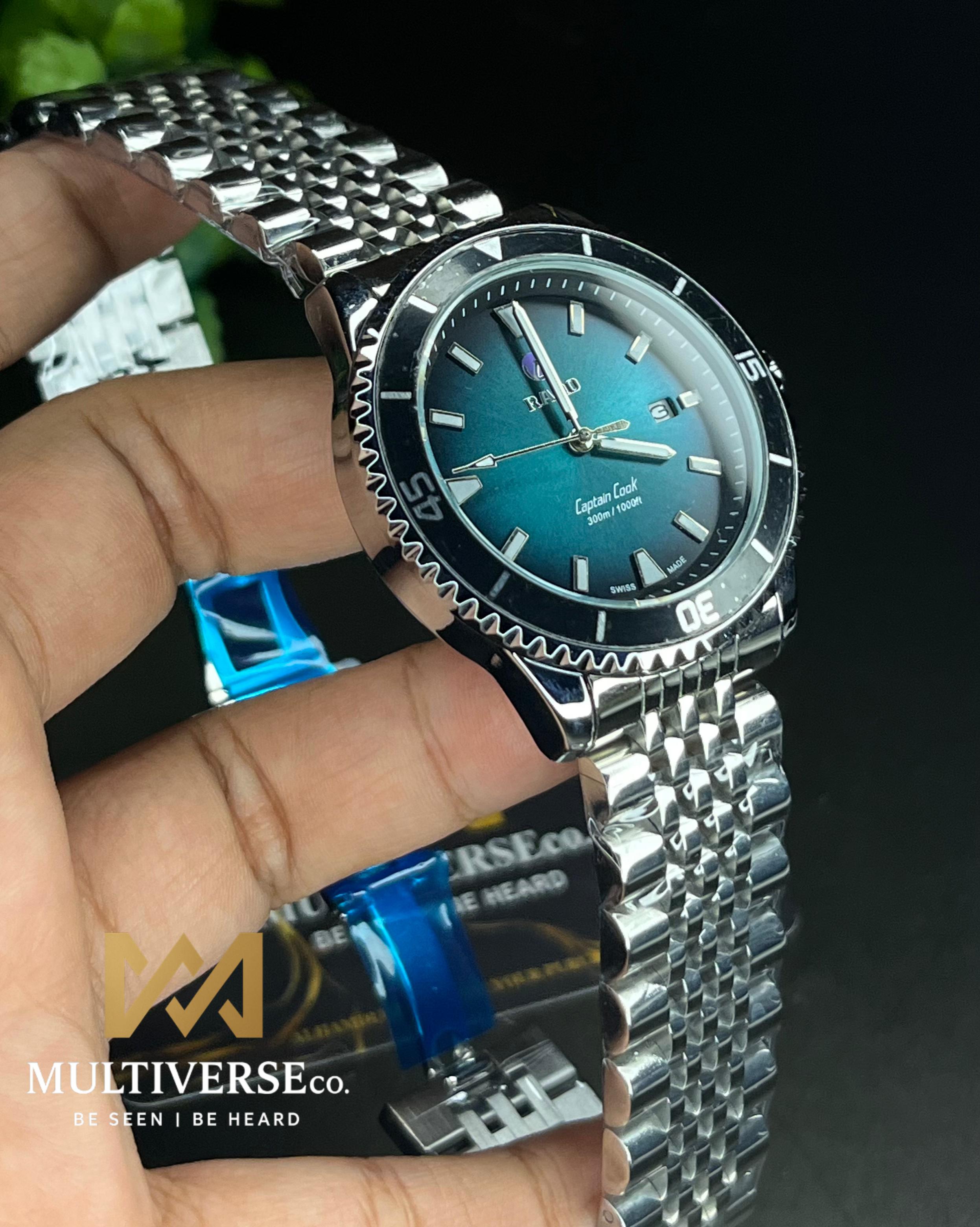 RADO CAPTAIN COOK SEA GREEN INSPIRED DIVER SERIES (AA)_img_0