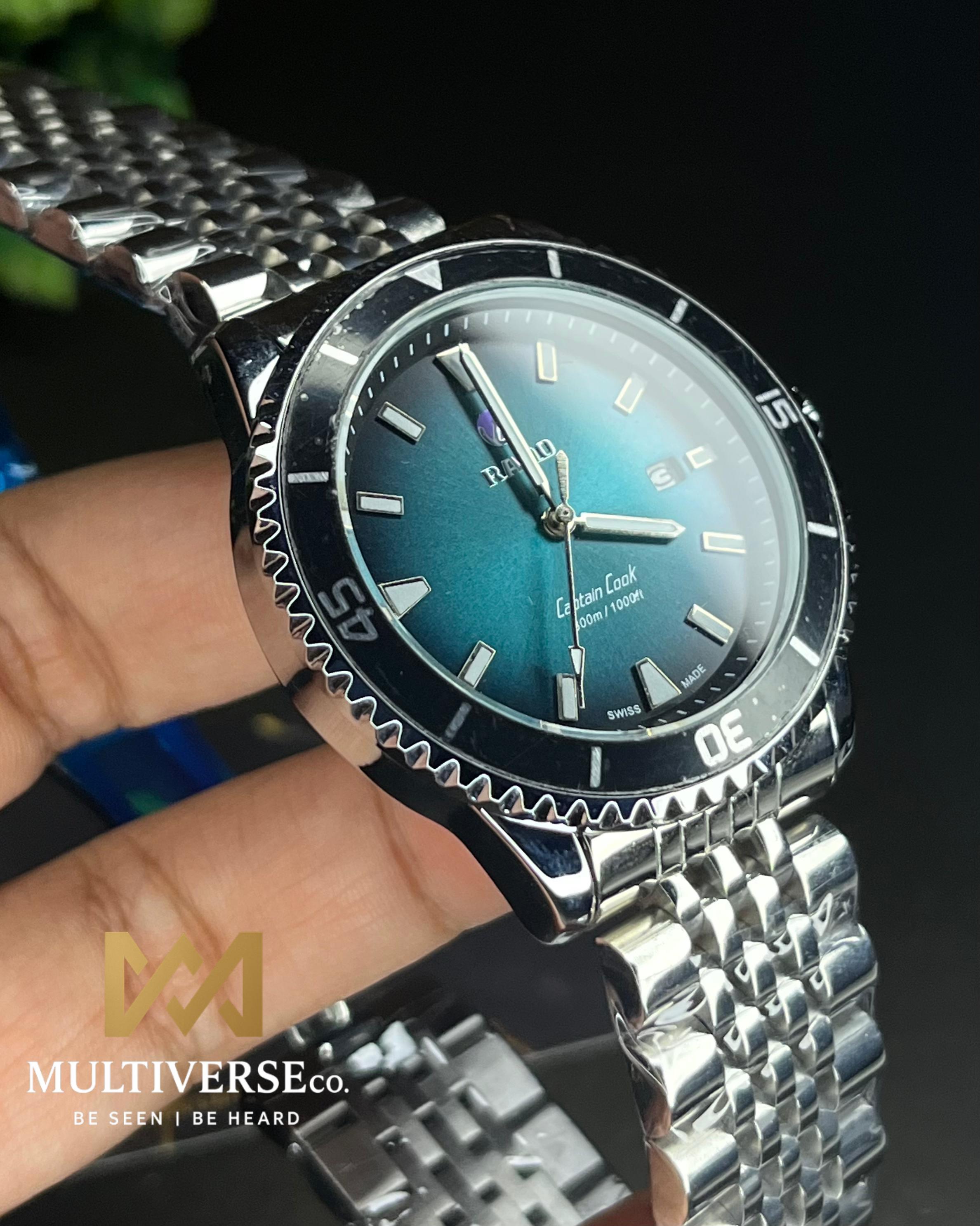 RADO CAPTAIN COOK SEA GREEN INSPIRED DIVER SERIES (AA)_img_1