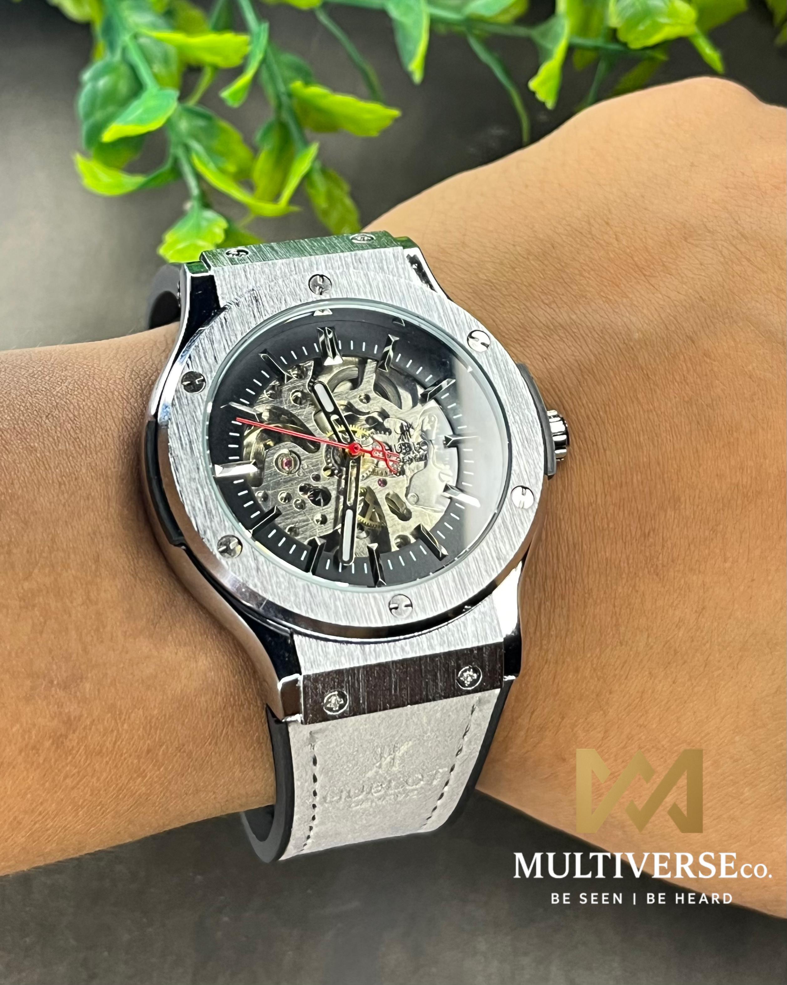 HUBLOT CLASSIC FUSION GREY AUTOMATIC SKELETON SERIES (AA)_img_2