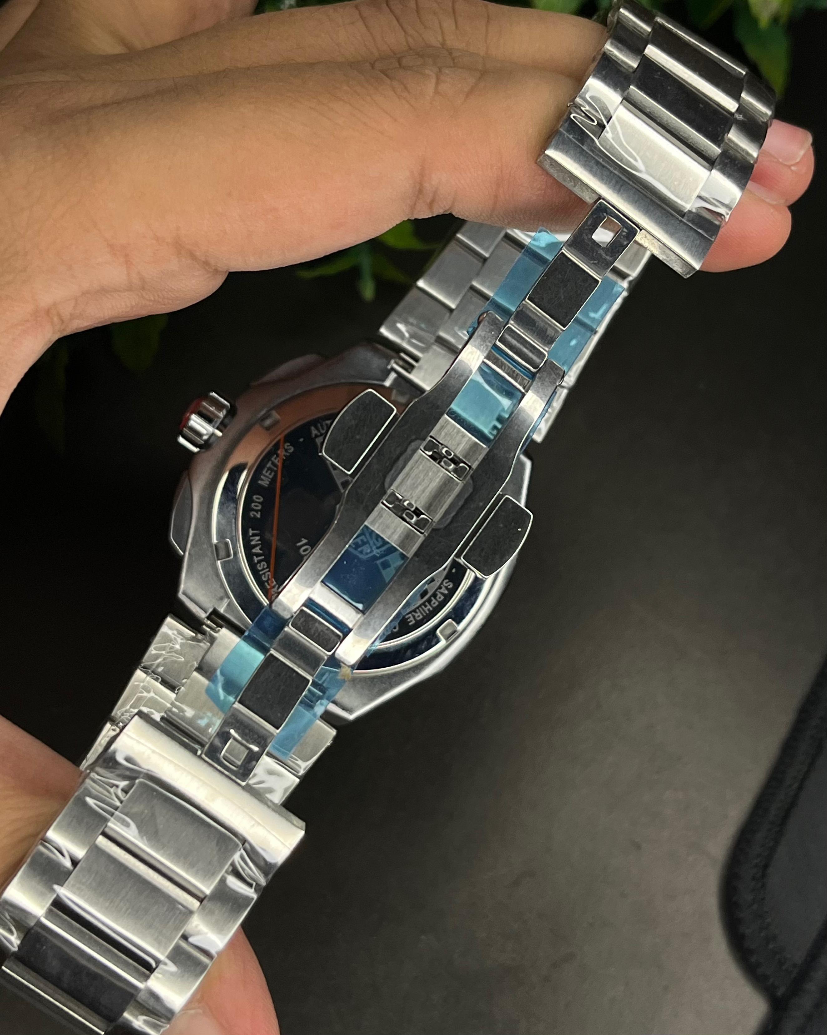 TAG FORMULA 1 BLUE DIAL CHRONOGRAPH STEEL BRACELET (SEMI AAA)_img_4