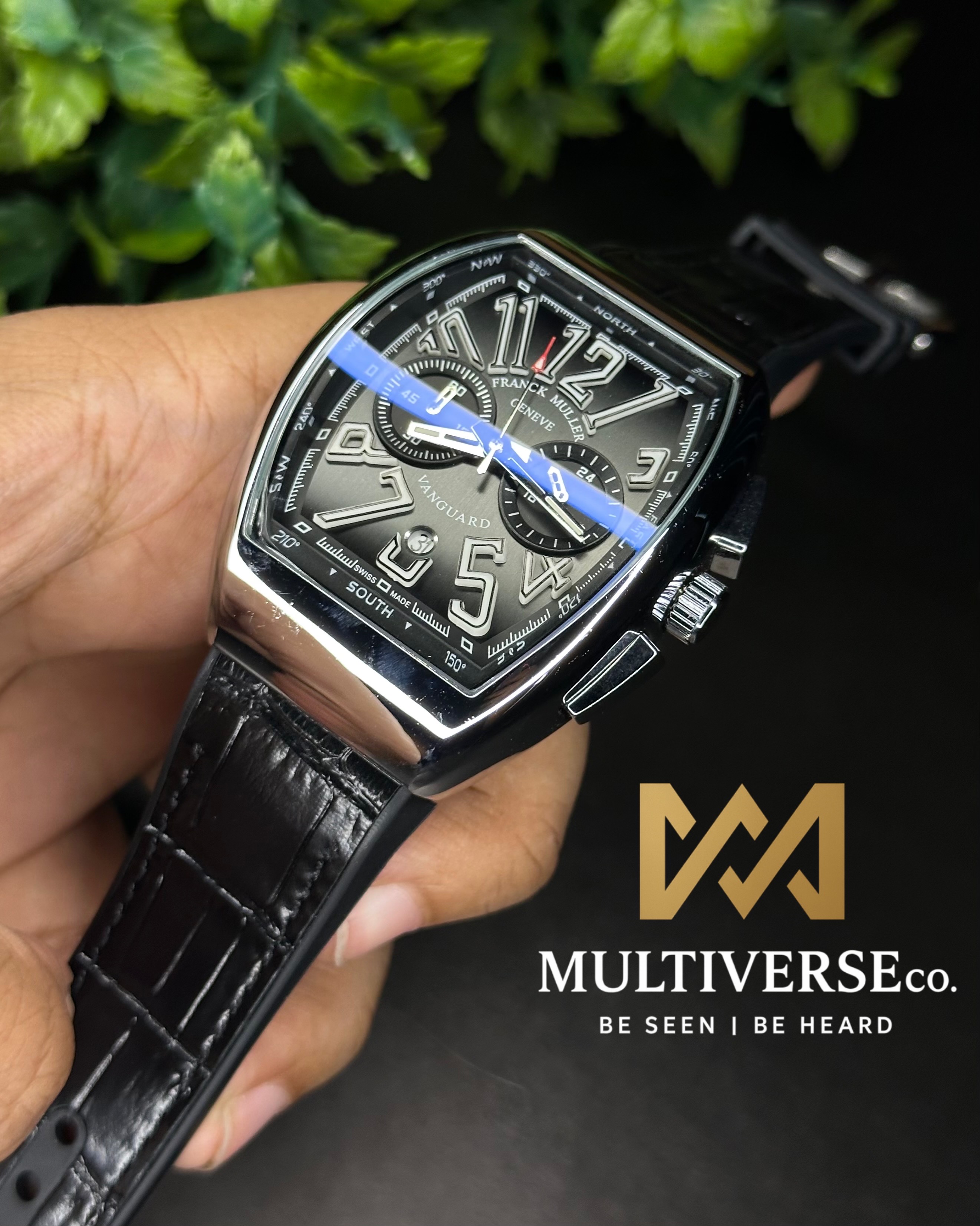 FRANCK MULLER VANGUARD CHRONOGRAPH STYLE BLACK (AA)_img_0