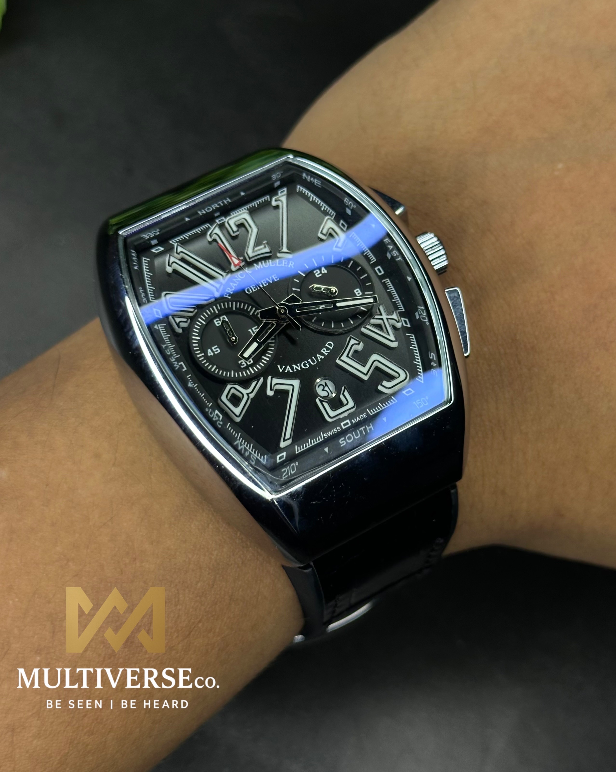 FRANCK MULLER VANGUARD CHRONOGRAPH STYLE BLACK (AA)_img_2