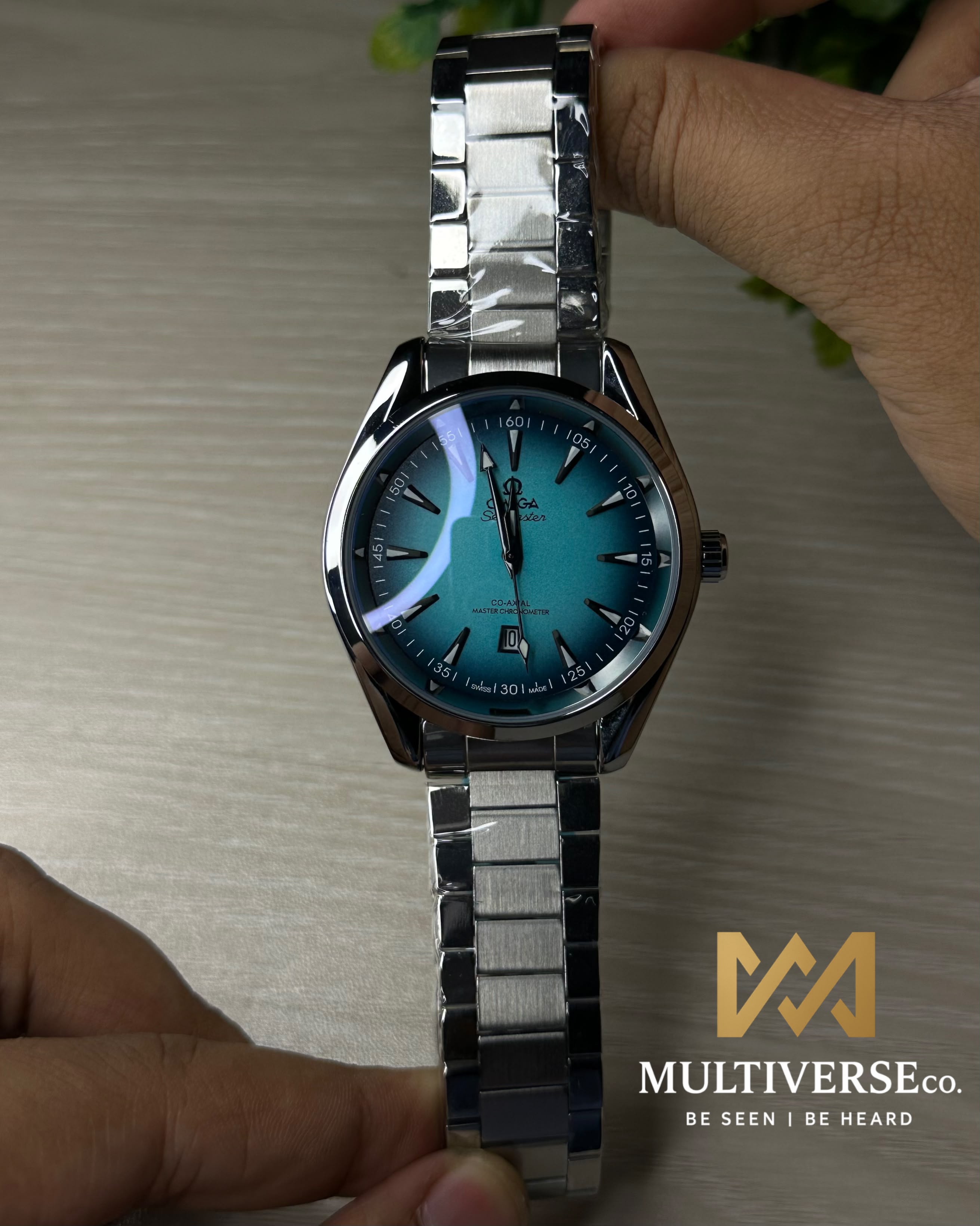 OMEGA AQUA TERRA SHADES TIFFANY QUARTZ MOVEMENT_img_3