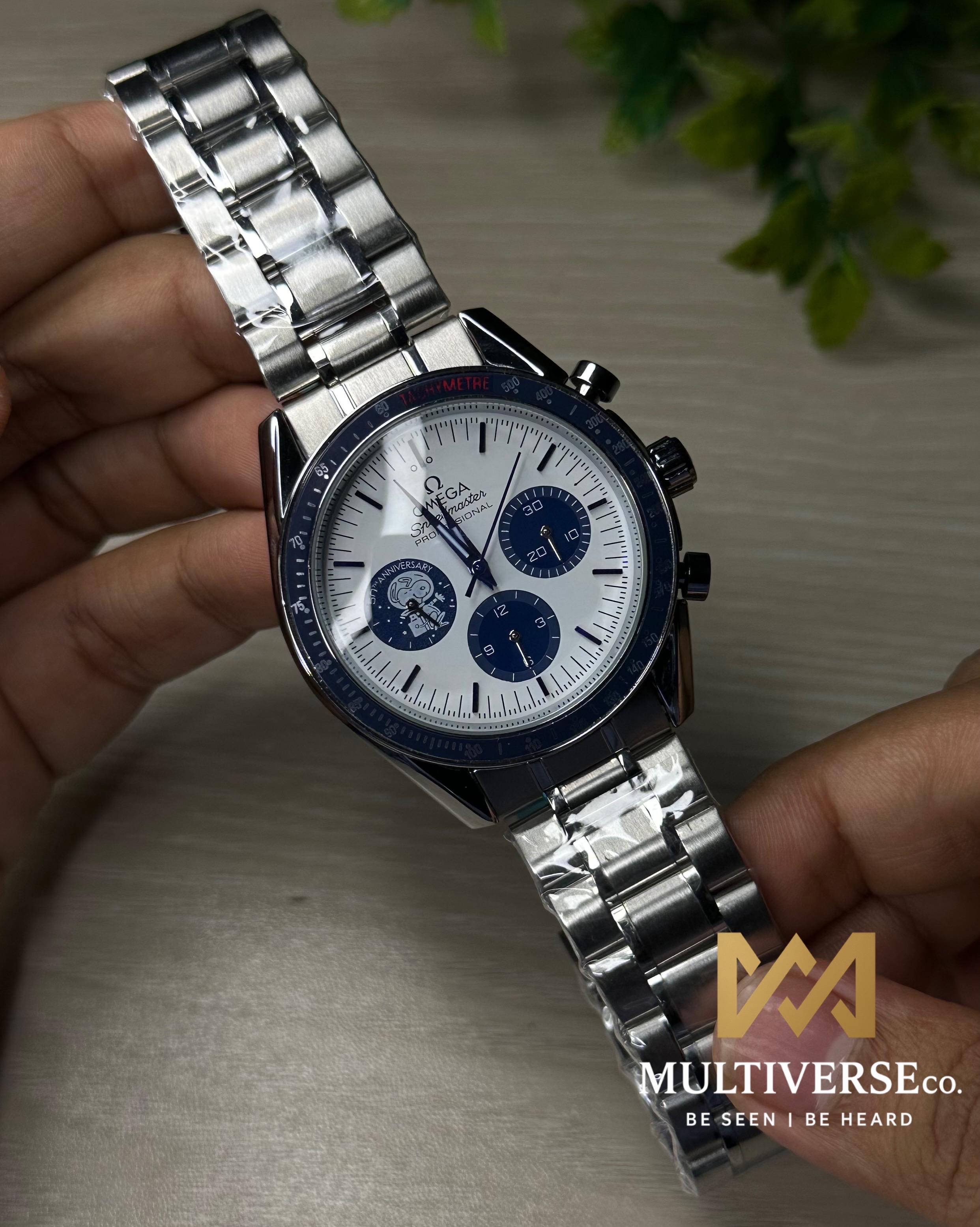 OMEGA SNOOPY EDITION CHAIN WHITE DIAL_img_1