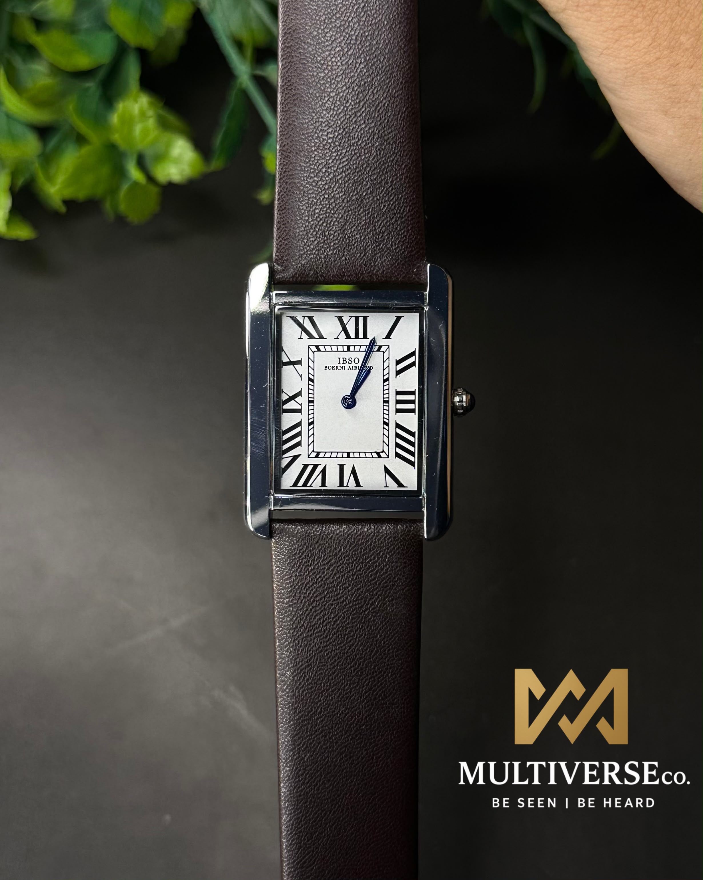 IBSO TANK ROMAN DIAL LEATHER WATCH_img_1