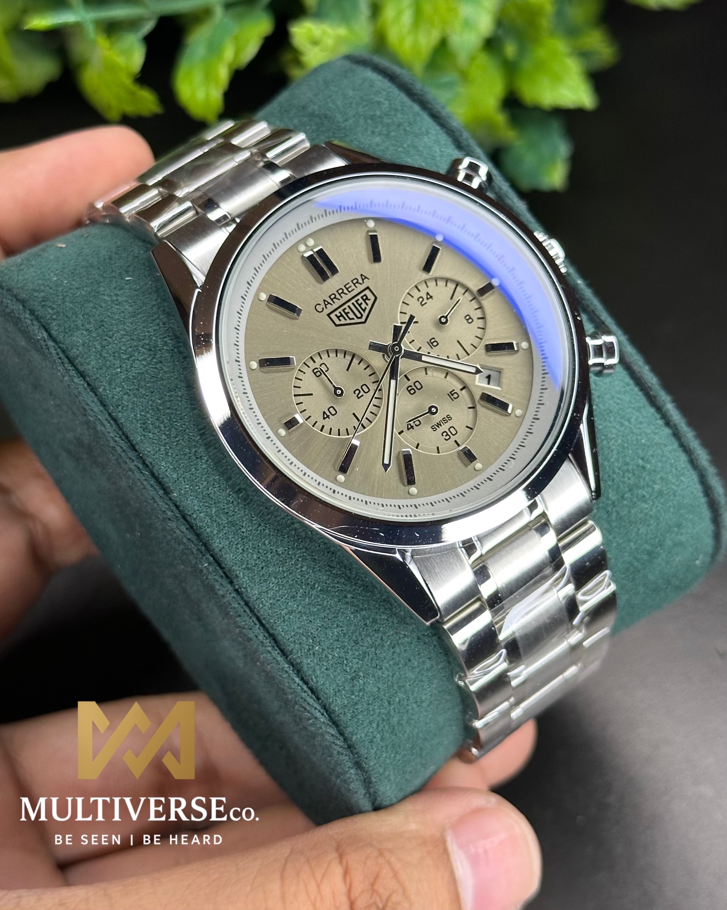 TAG HEUER CARRERA CHRONOGRAPH GREY DIAL (AA)_img_4
