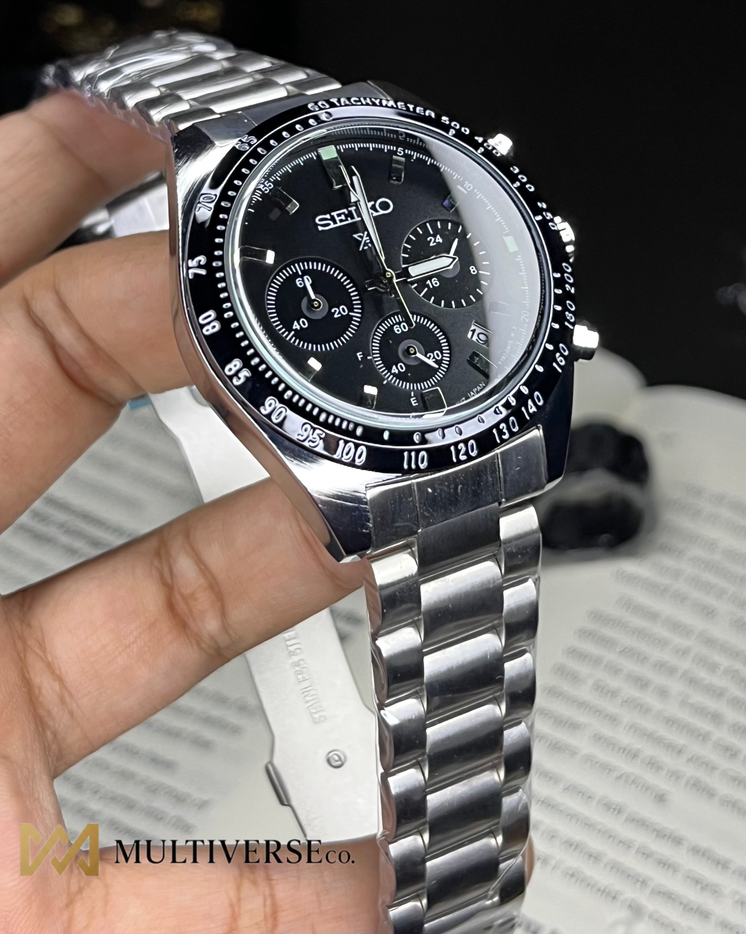 SEIKO SKX SPEEDTIMER | BLACK DIAL (AA)