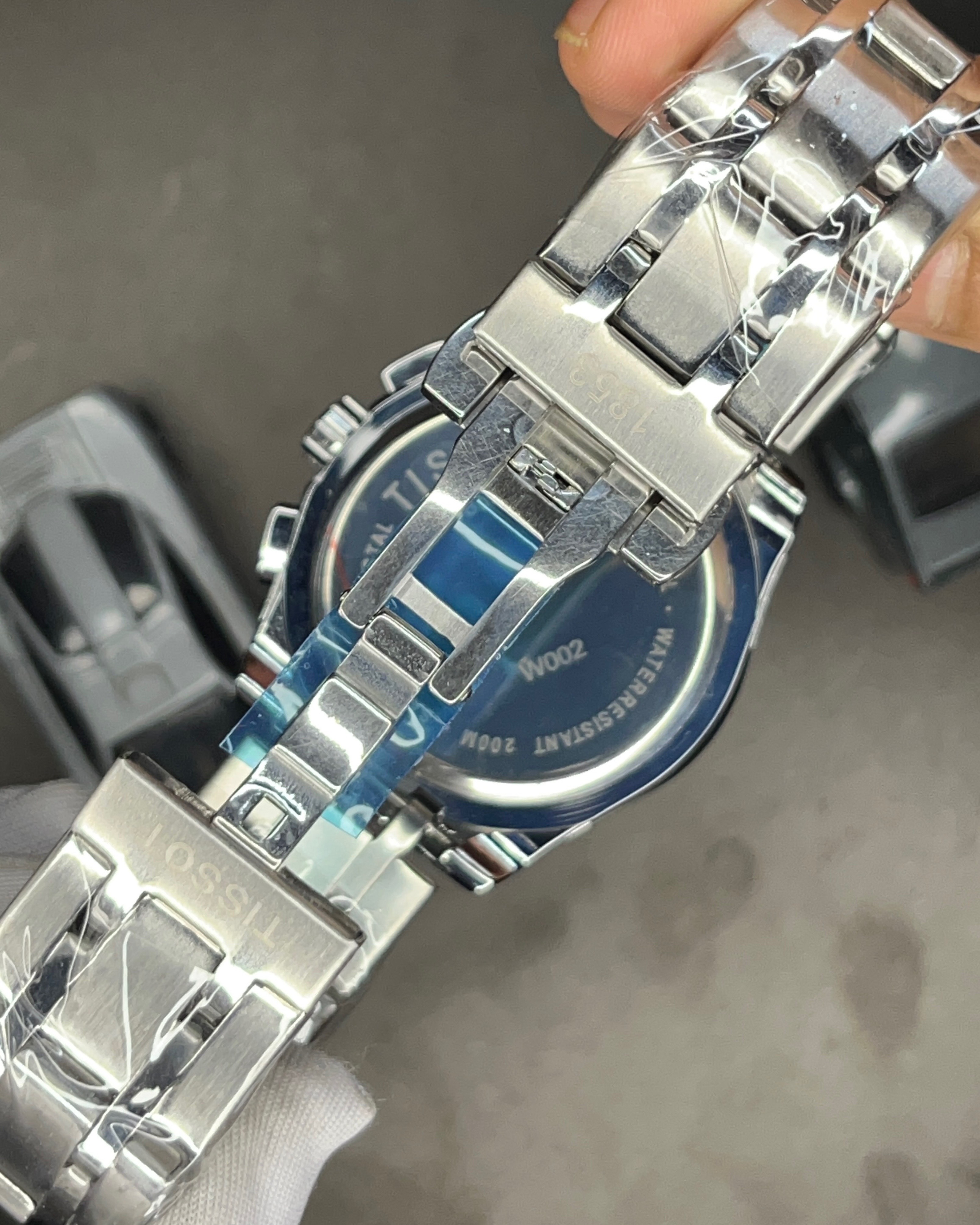 TISSOT CHRONOGRAPH | SILVER CHAIN | WHITE DIAL (AA)_img_1